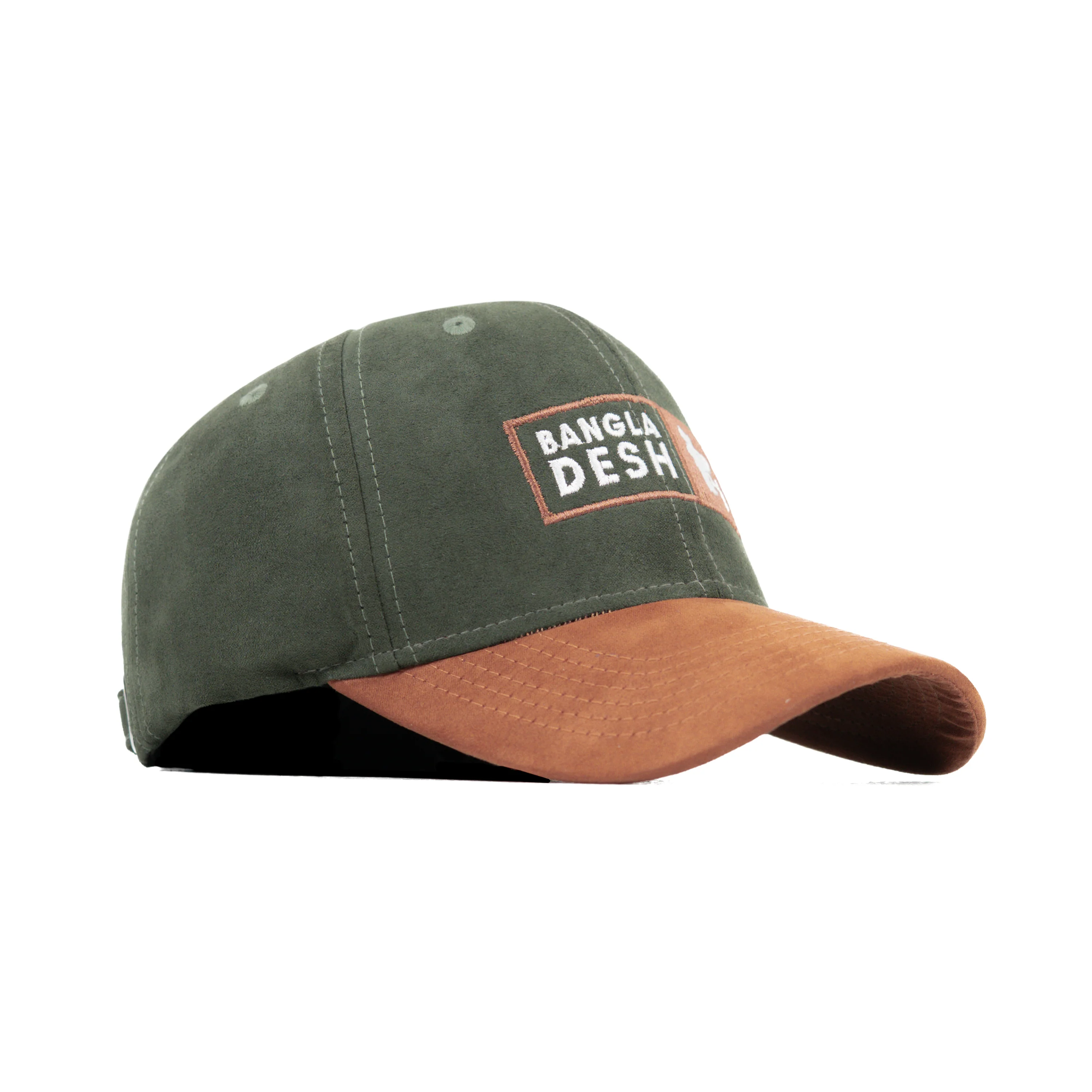 HEAD GEAR BANGLADESH GREEN BROWN CAP - Image 3