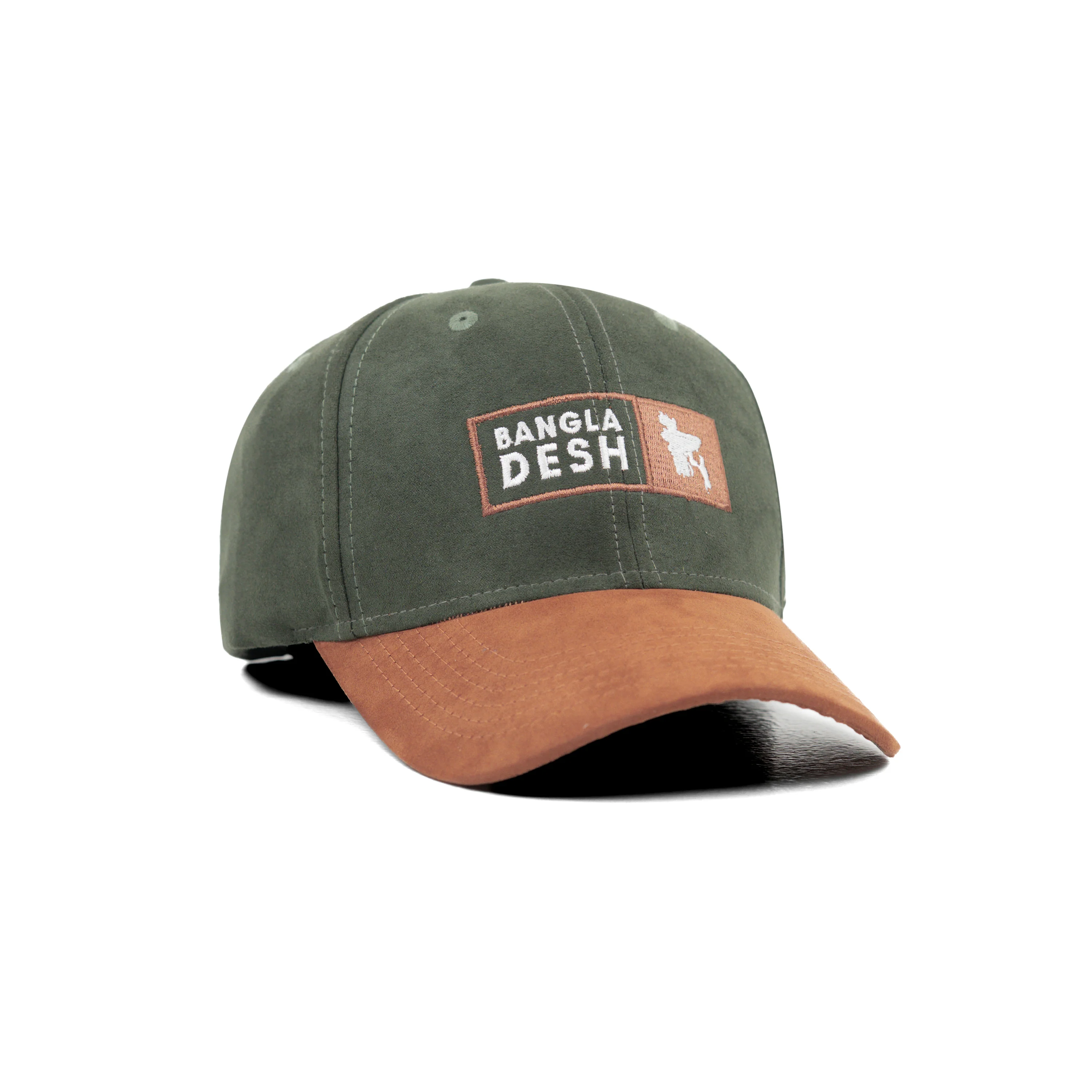 HEAD GEAR BANGLADESH GREEN BROWN CAP - Image 7
