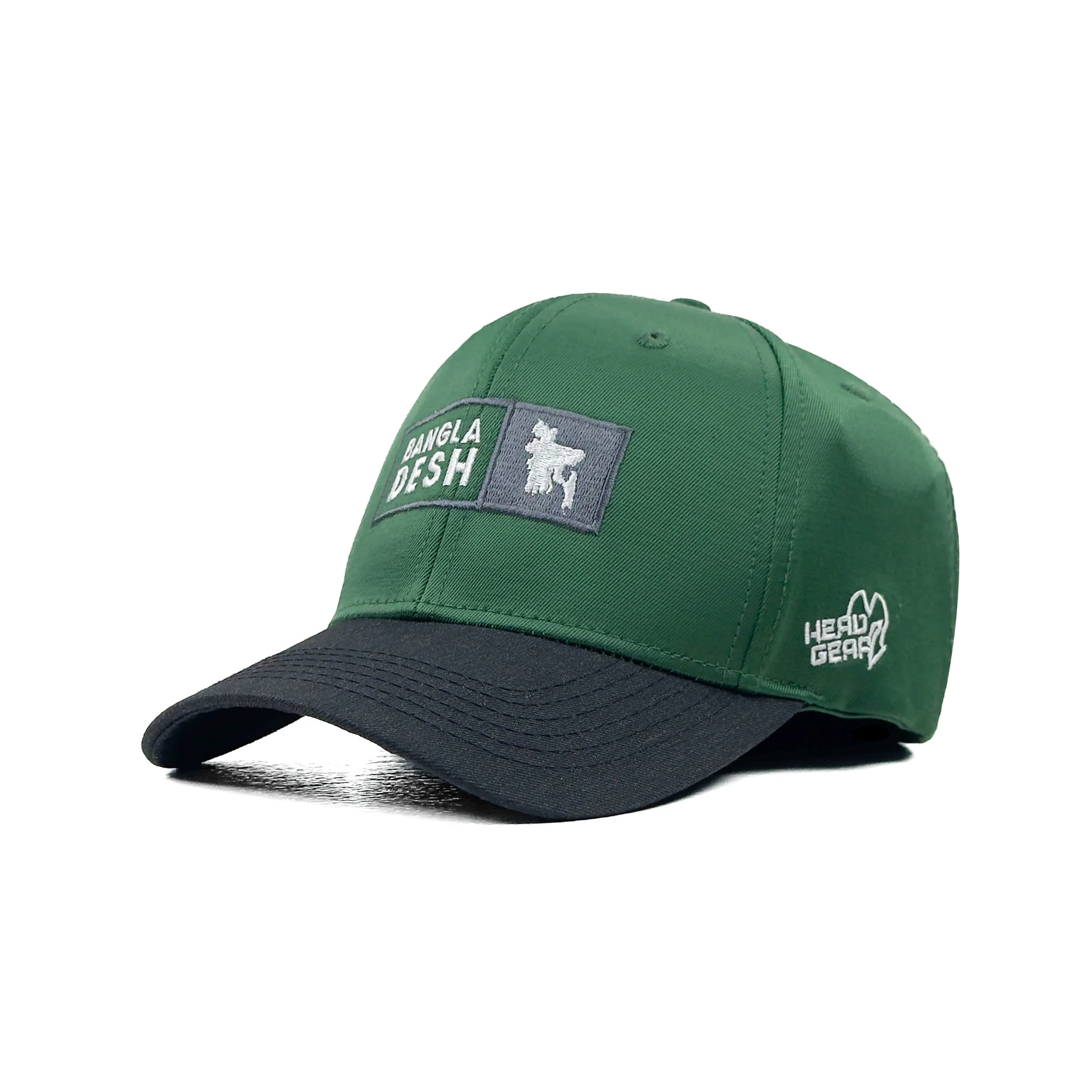 HEAD GEAR BANGLADESH GREEN GREY CAP - Image 5