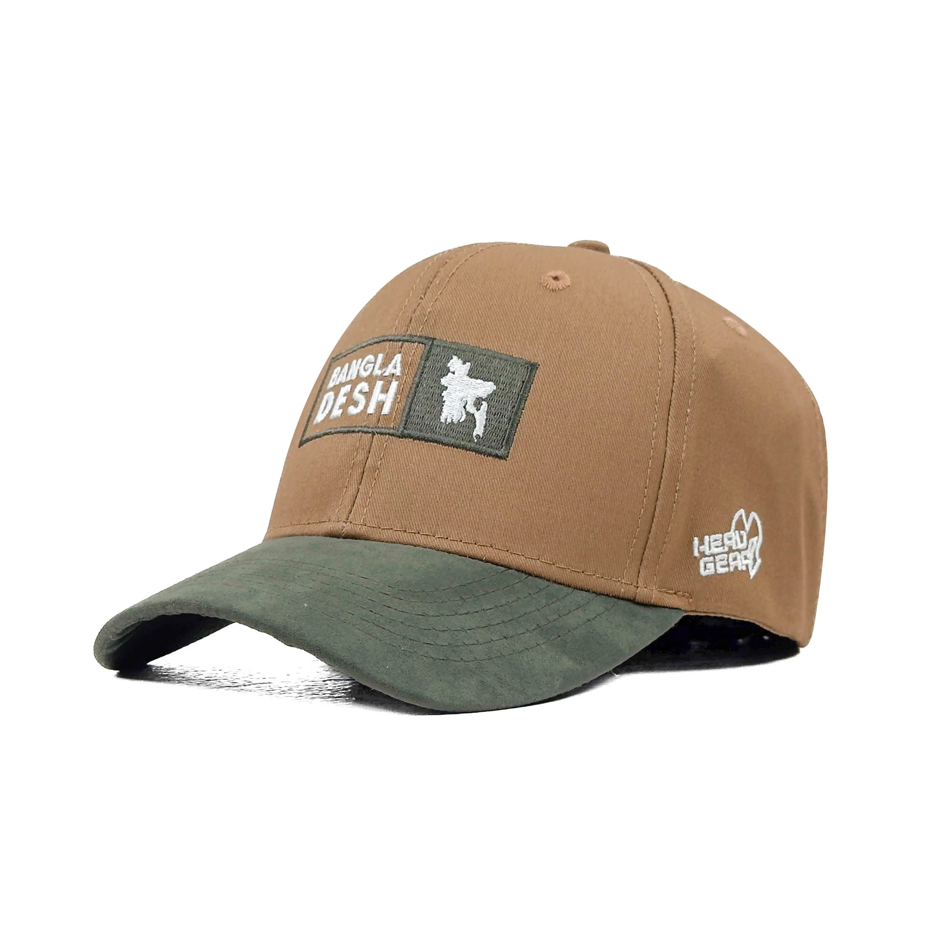 HEAD GEAR BANGLADESH KHAKI GREEN CAP - Image 5