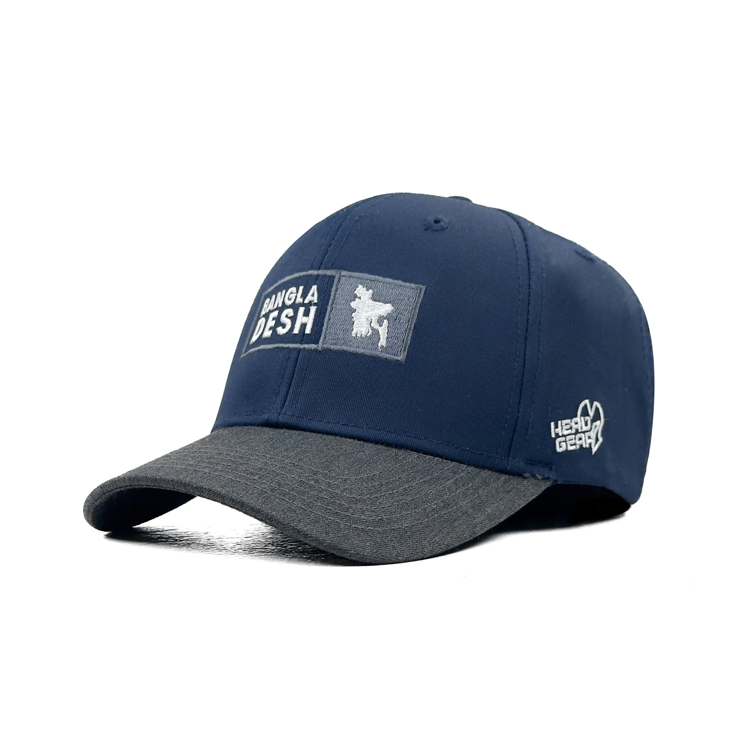 HEAD GEAR BANGLADESH NAVY BLUE CHARCOAL CAP - Image 5