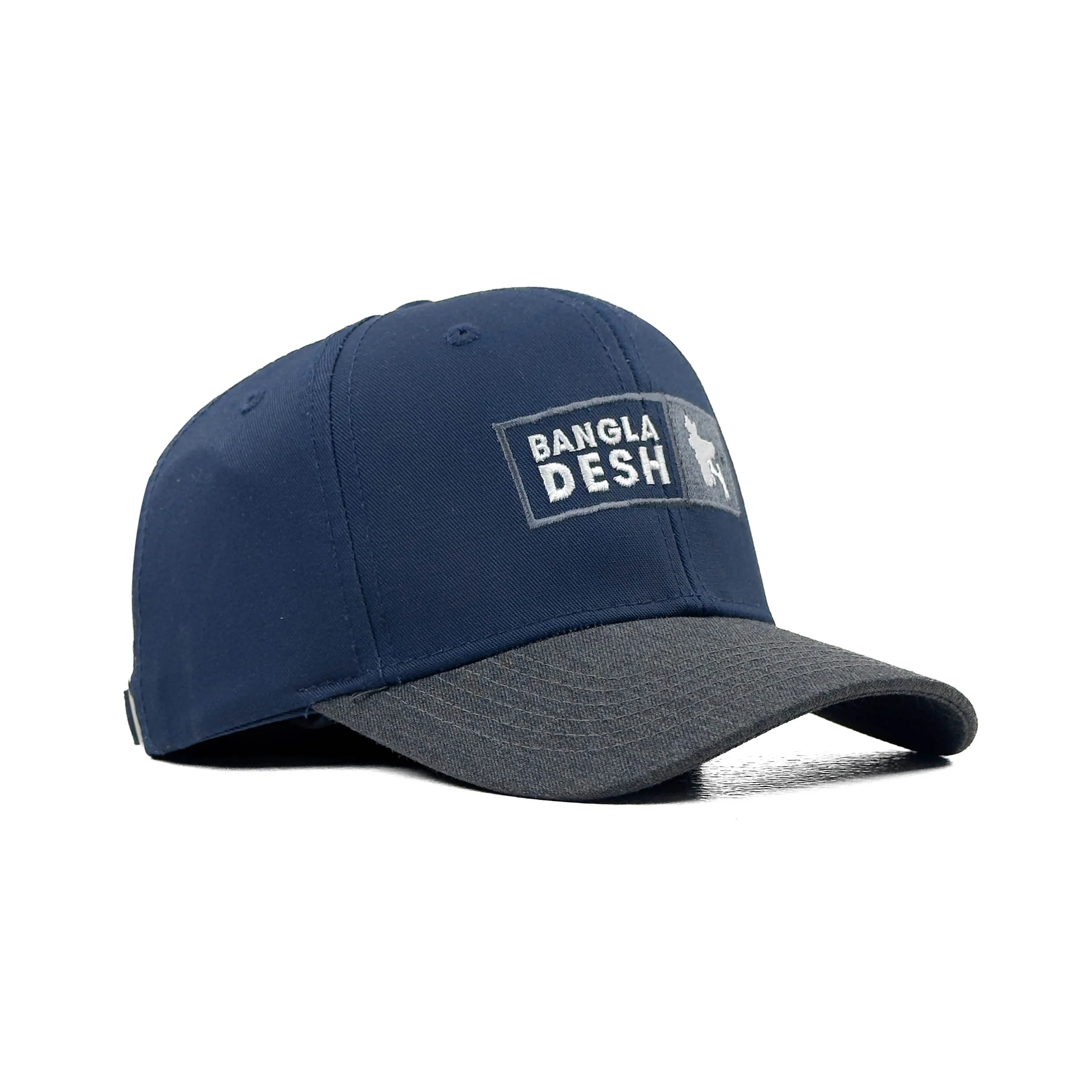 HEAD GEAR BANGLADESH NAVY BLUE CHARCOAL CAP - Image 7