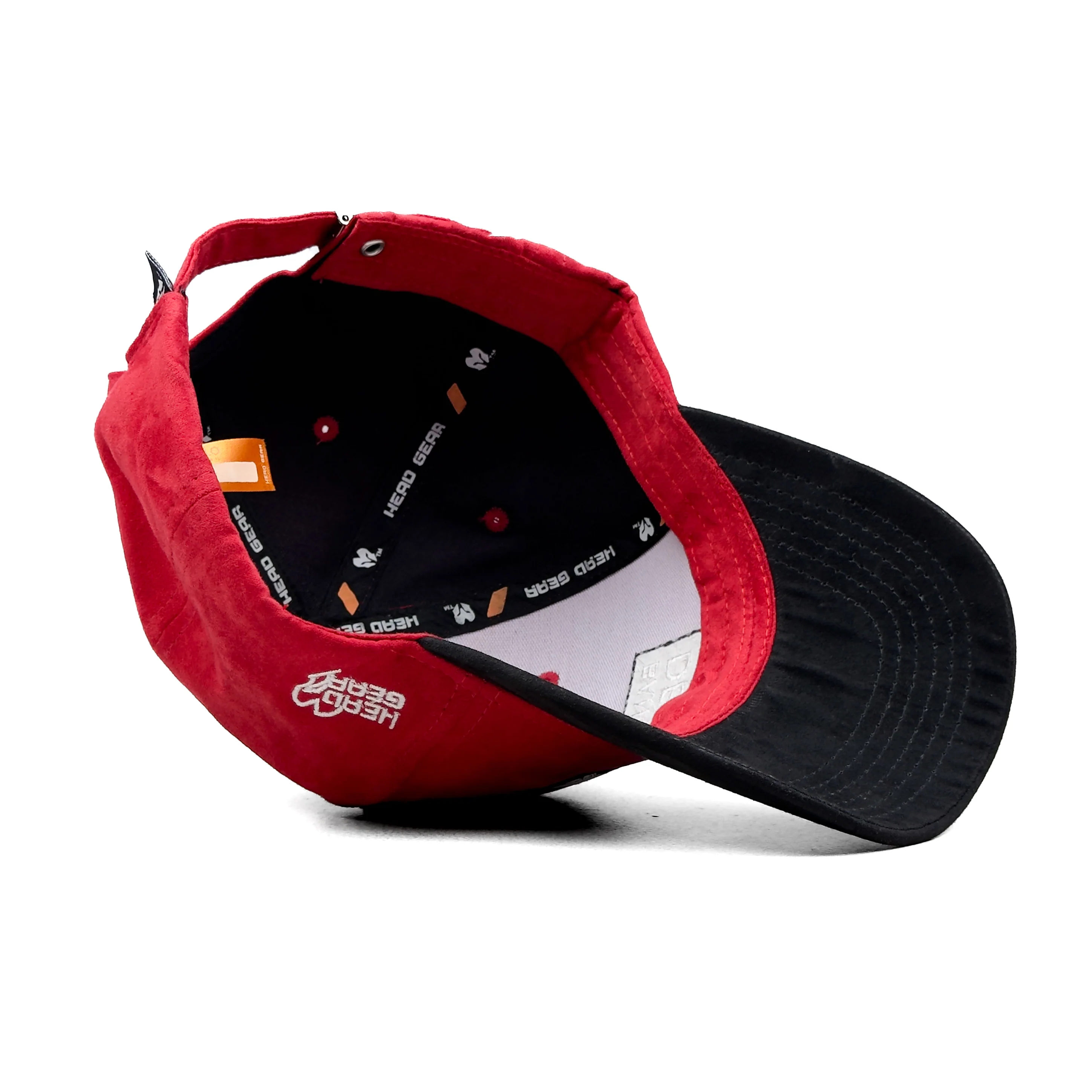 HEAD GEAR BANGLADESH RED BLACK SUEDE CAP - Image 11