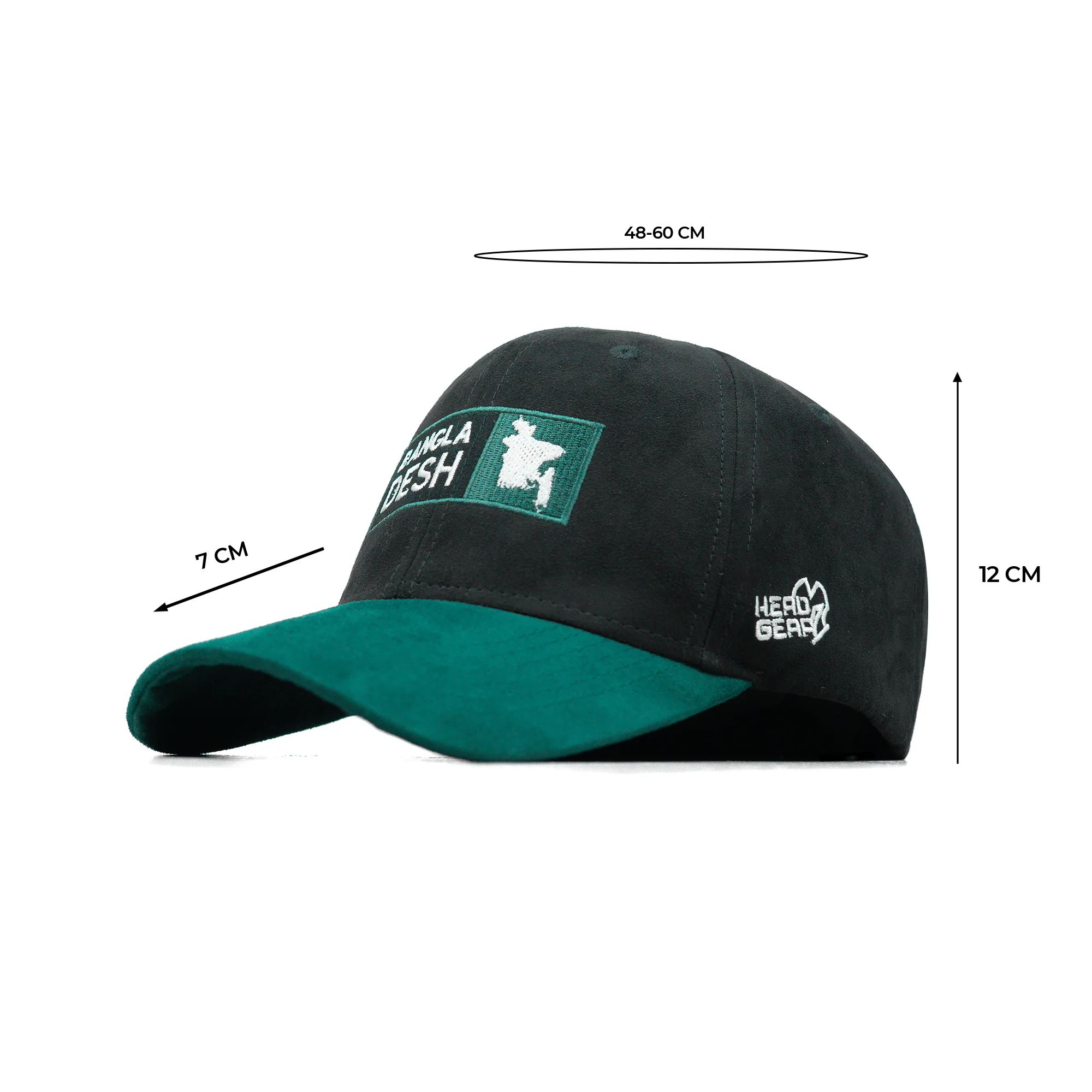 HEAD GEAR BANGLADESH SUEDE CAP - Image 14