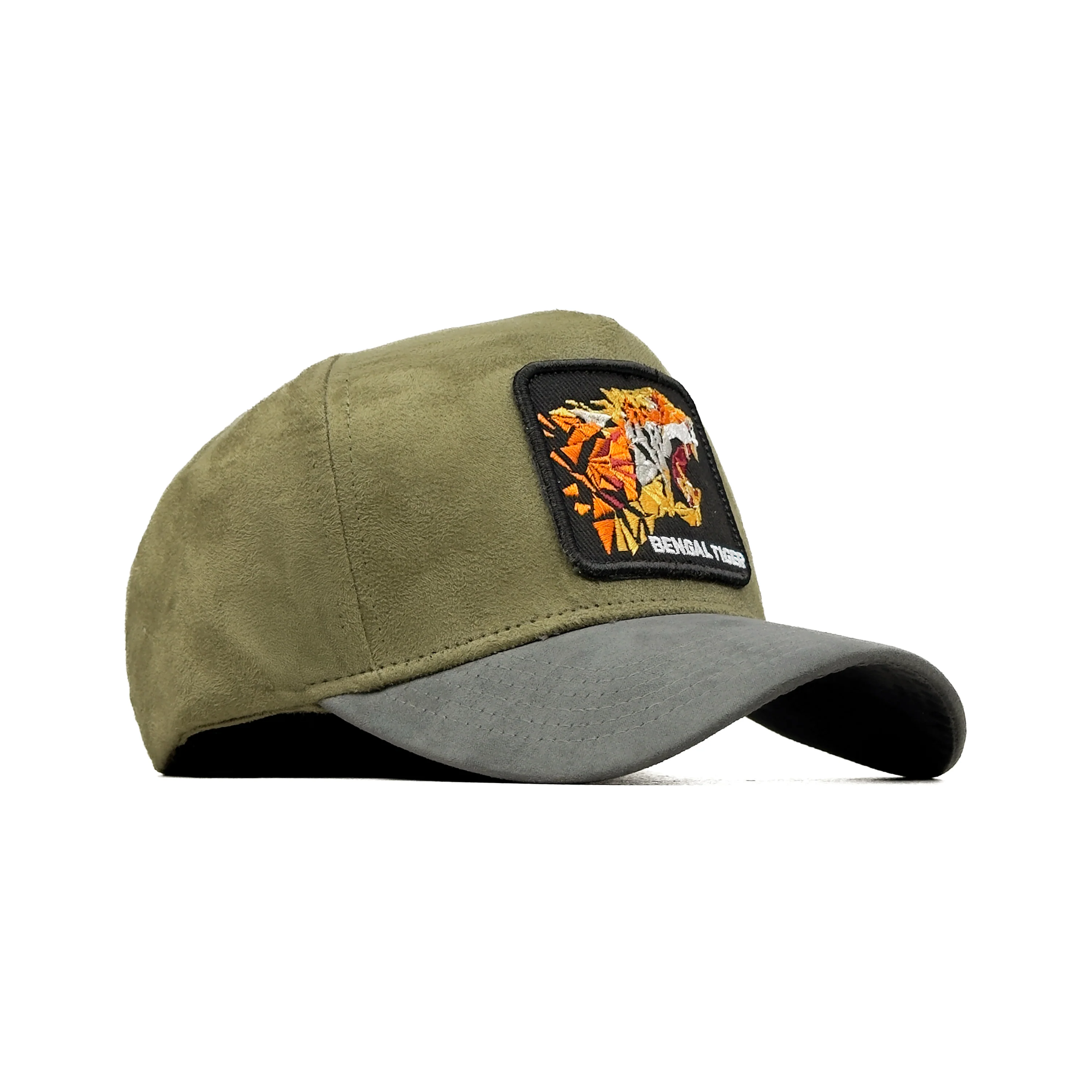 HEAD GEAR BENGAL TIGER 3D PATCH PREMIUM HIGH CROWN CAP - Image 3