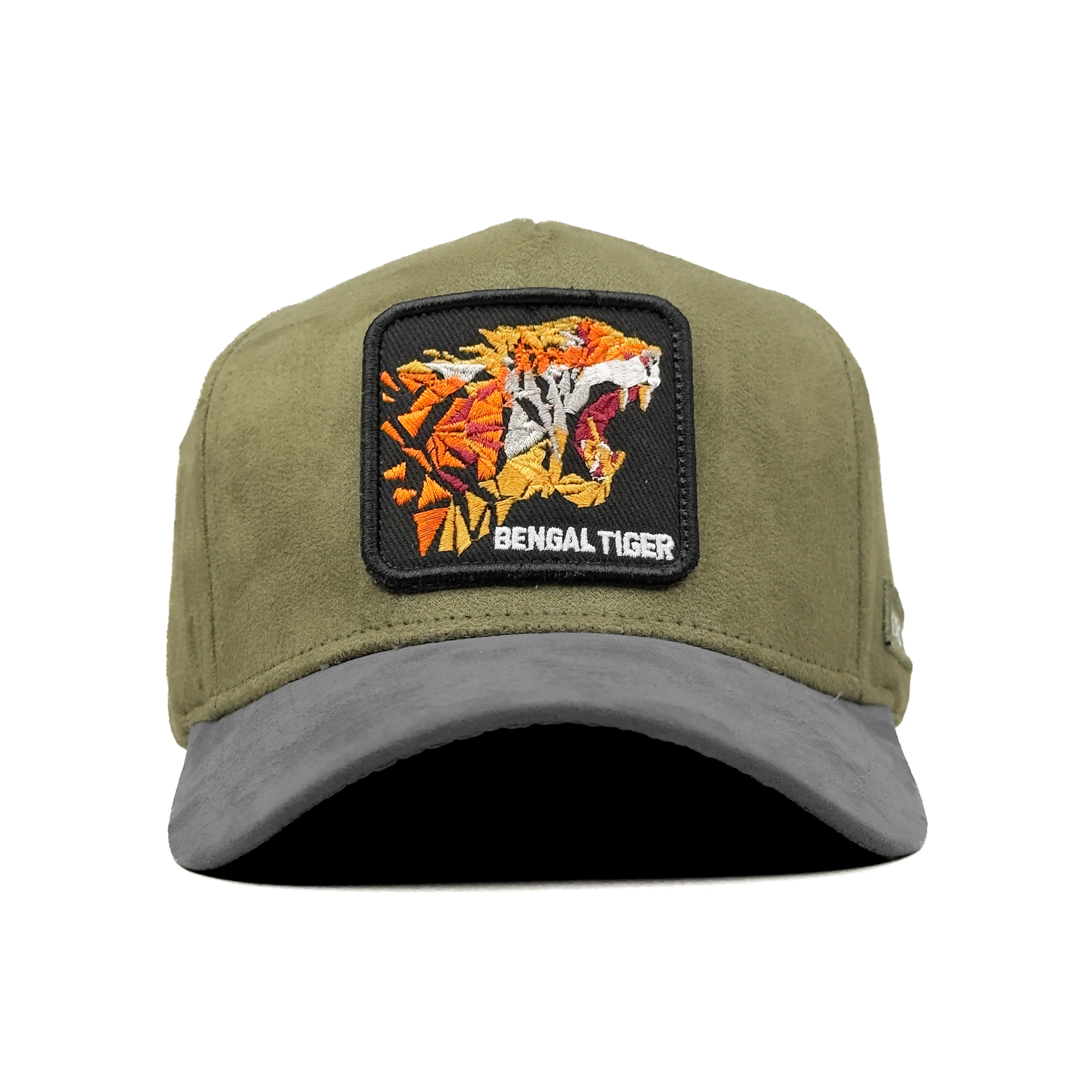 HEAD GEAR BENGAL TIGER 3D PATCH PREMIUM HIGH CROWN CAP - Image 4