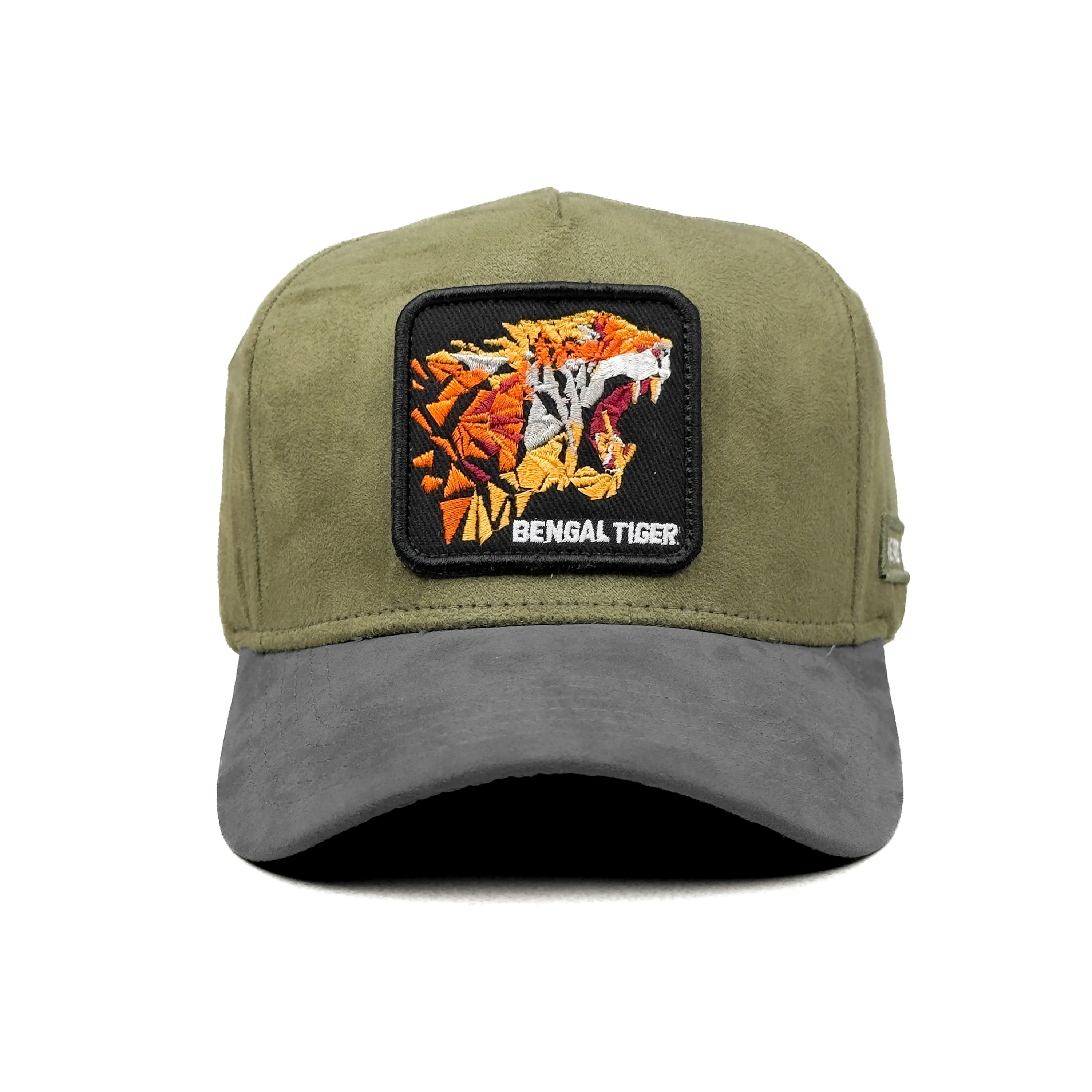 HEAD GEAR BENGAL TIGER 3D PATCH PREMIUM HIGH CROWN CAP - Image 6
