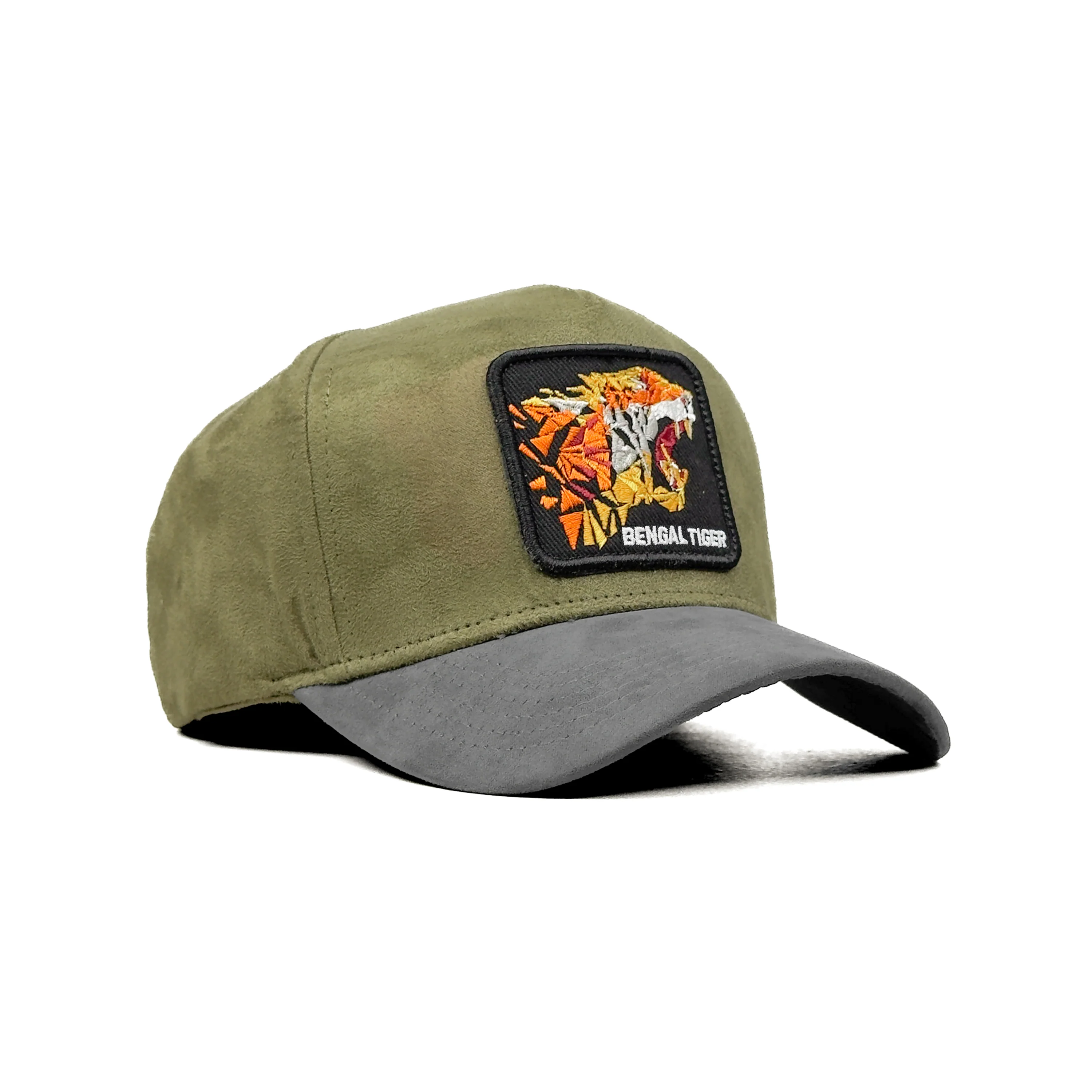 HEAD GEAR BENGAL TIGER 3D PATCH PREMIUM HIGH CROWN CAP - Image 7