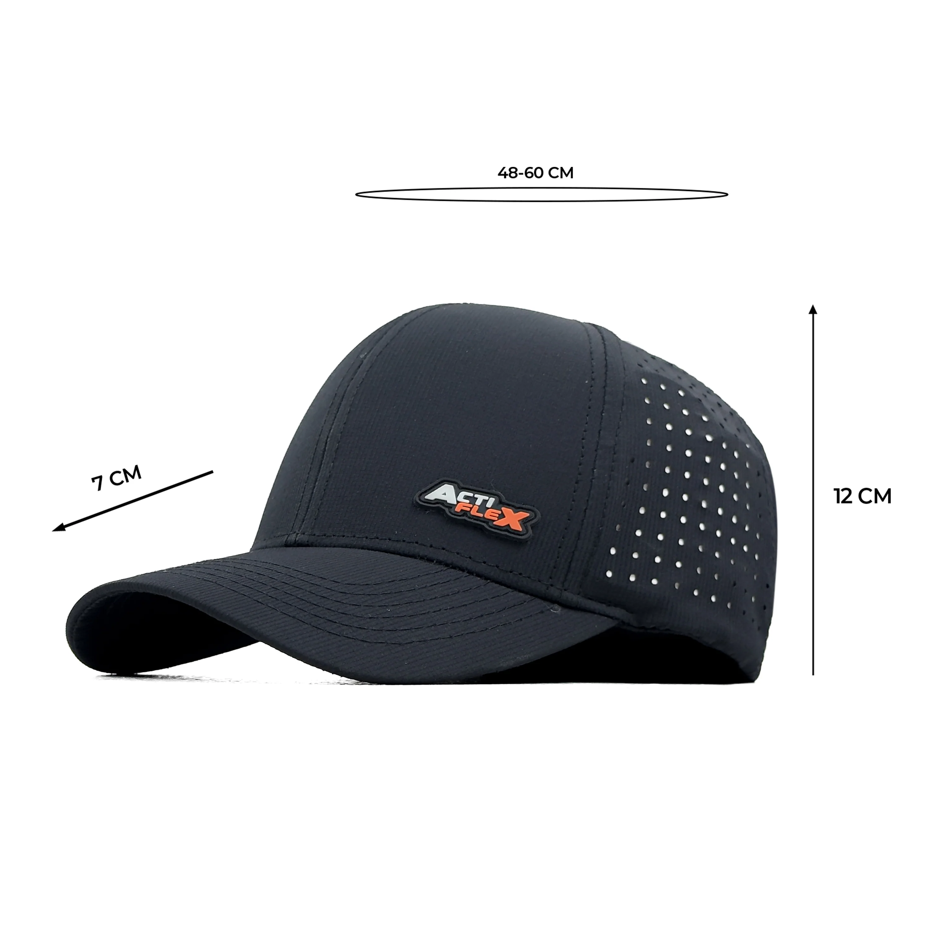 HEAD GEAR BLACK ACTI FLEX SIGNATURE CAP - Image 12
