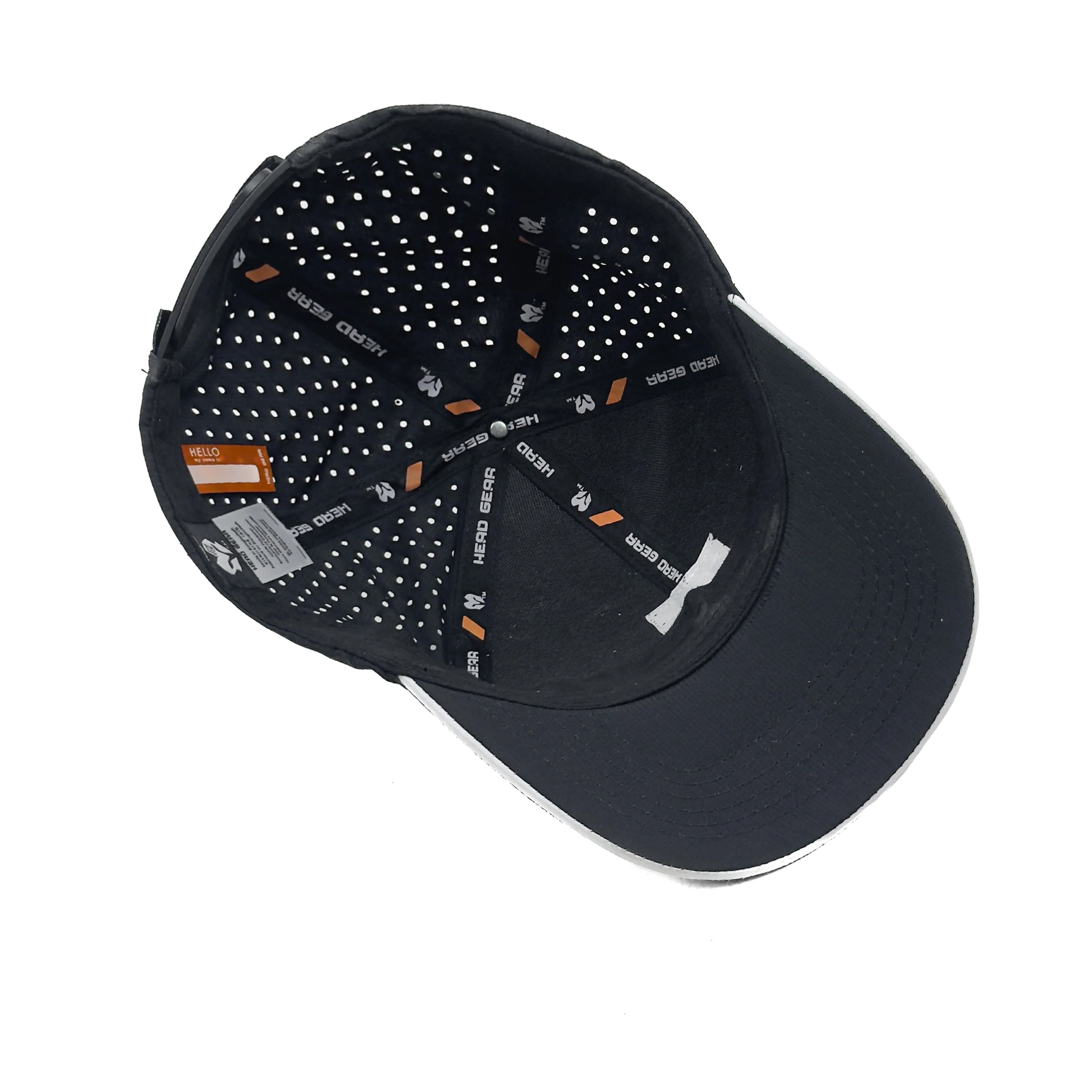 HEAD GEAR BLACK ACTI FLEX STRIKE SANDWICH CAP - Image 11