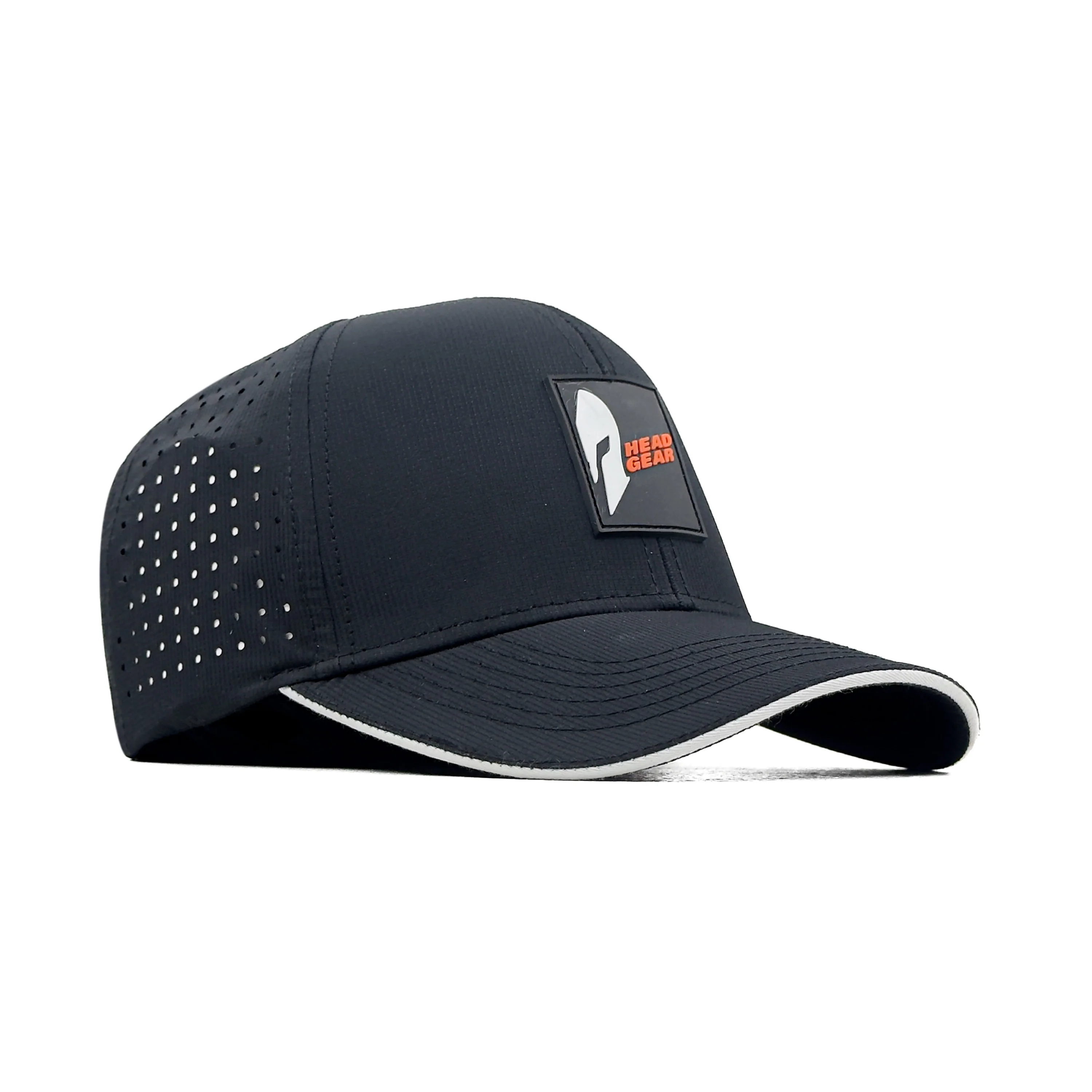 HEAD GEAR BLACK ACTI FLEX STRIKE SANDWICH CAP - Image 3
