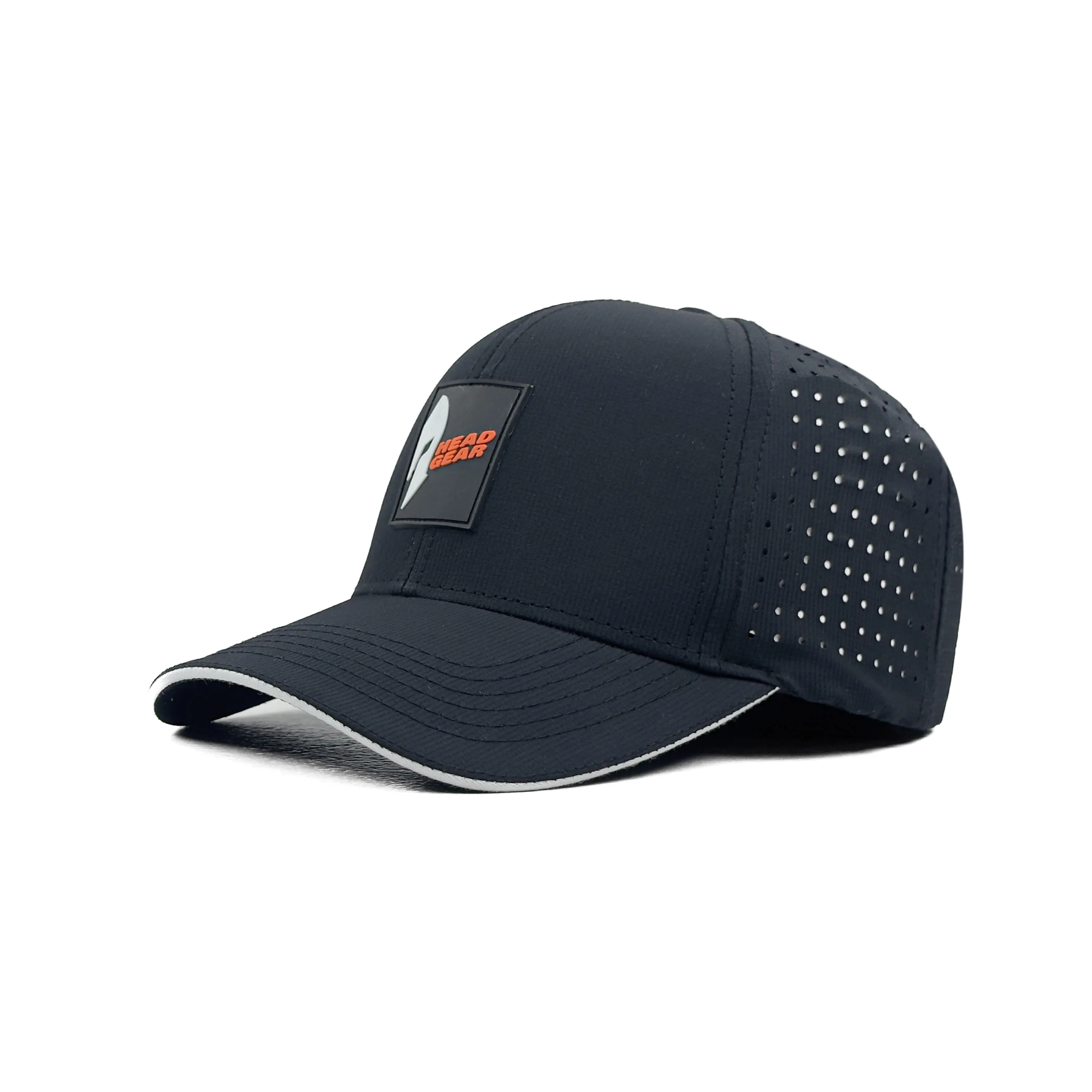 HEAD GEAR BLACK ACTI FLEX STRIKE SANDWICH CAP - Image 5