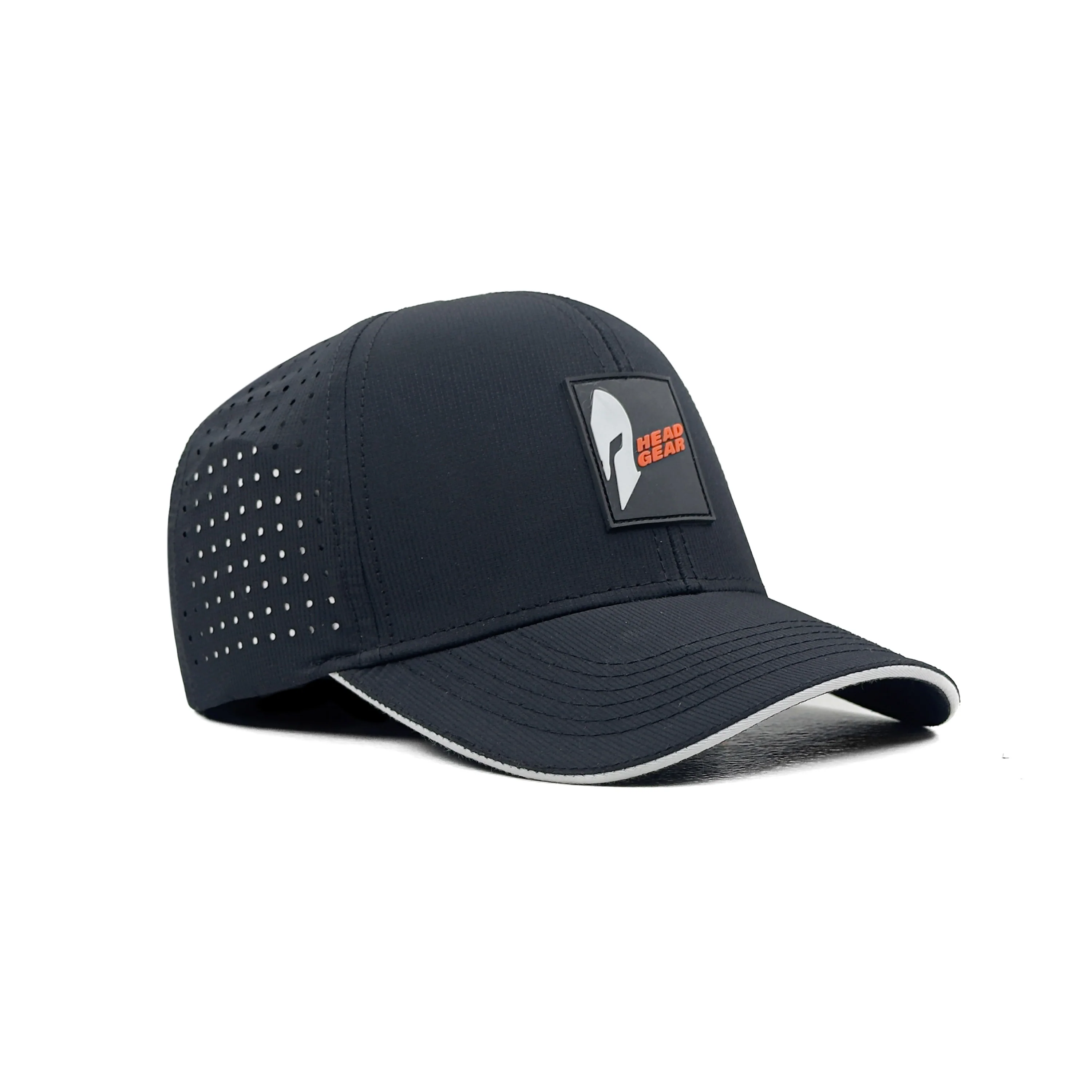 HEAD GEAR BLACK ACTI FLEX STRIKE SANDWICH CAP - Image 7