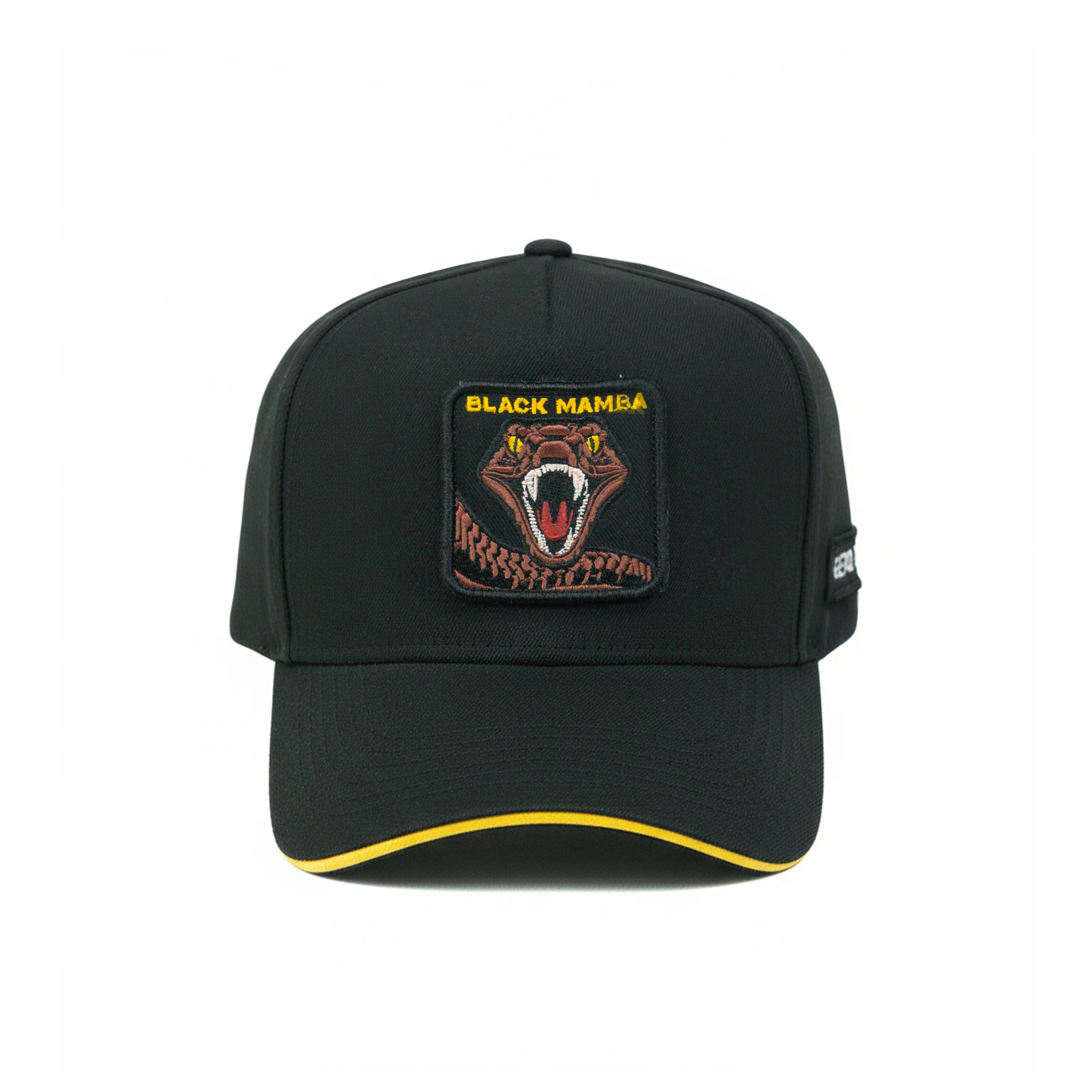 HEAD GEAR BLACK MAMBA 3D PATCH PREMIUM HIGH CROWN CAP - Image 8