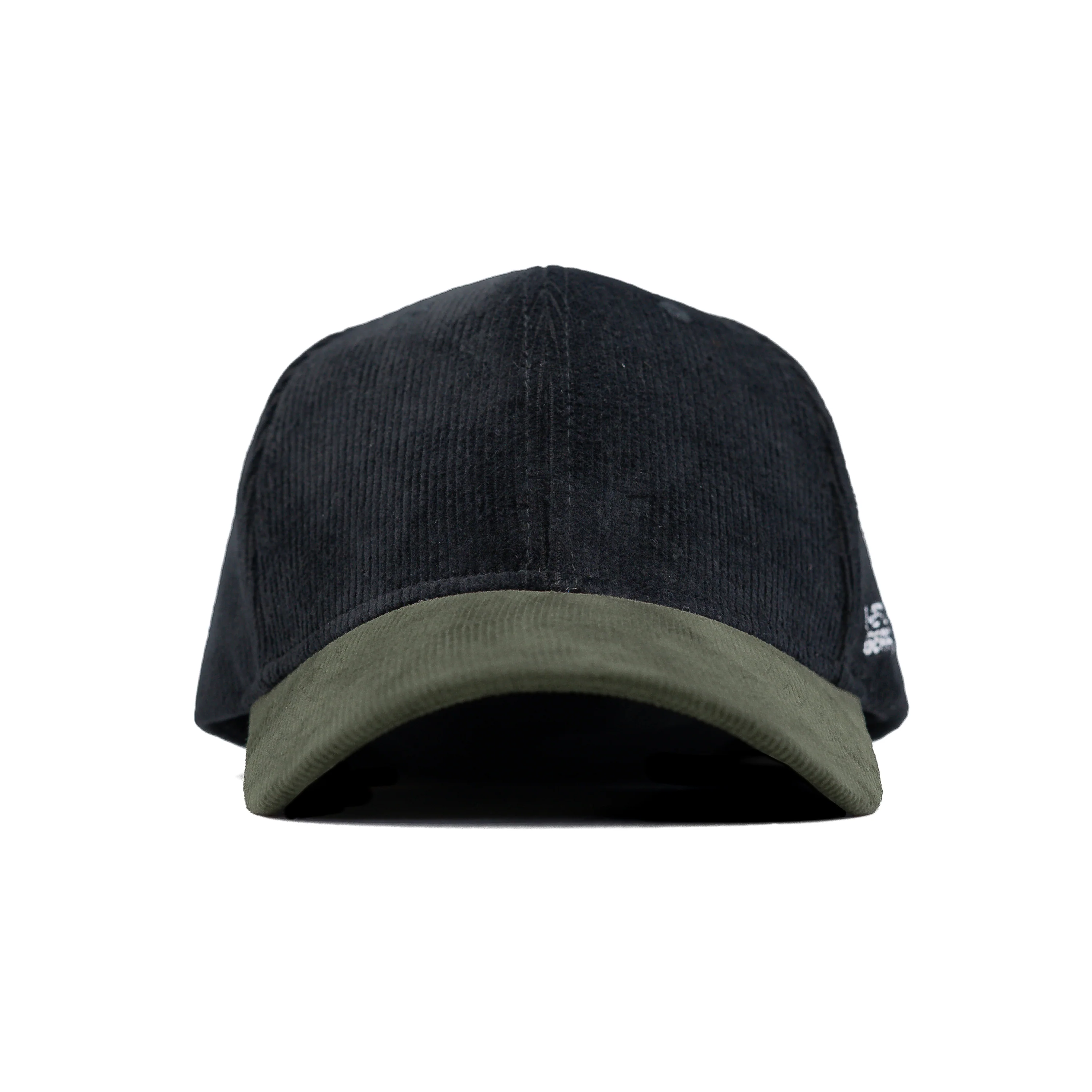 HEAD GEAR BLACK OLIVE DUAL TONE CORD CAP - Image 4