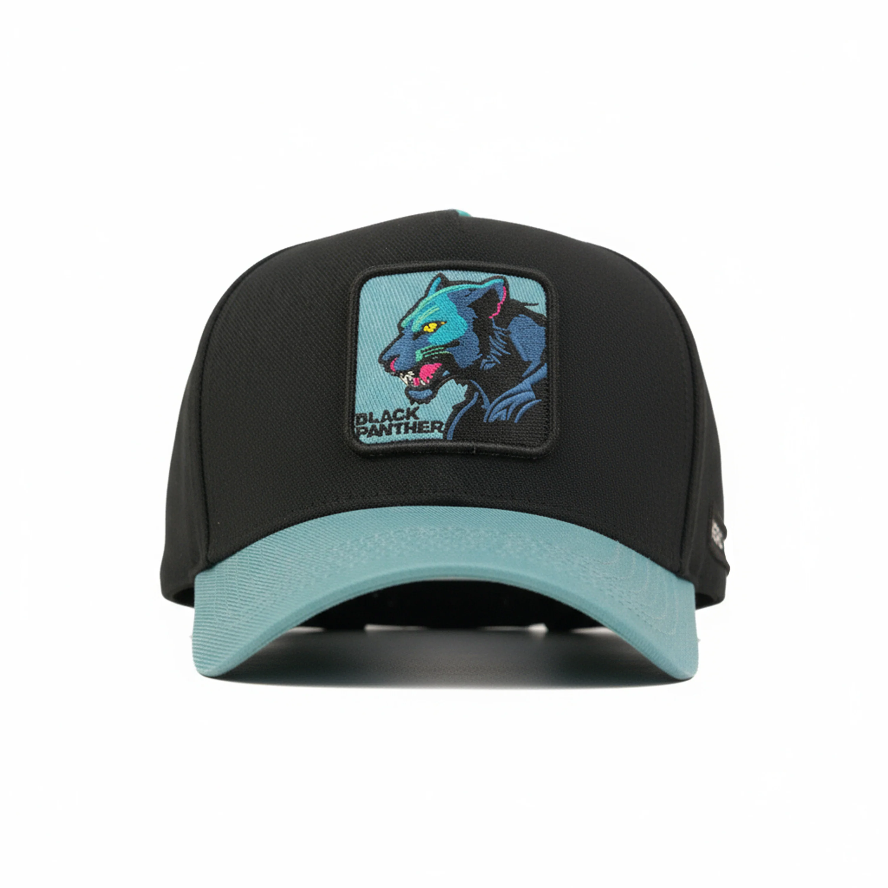 HEAD GEAR BLACK PANTHER 3D PATCH PREMIUM HIGH CROWN CAP - Image 4