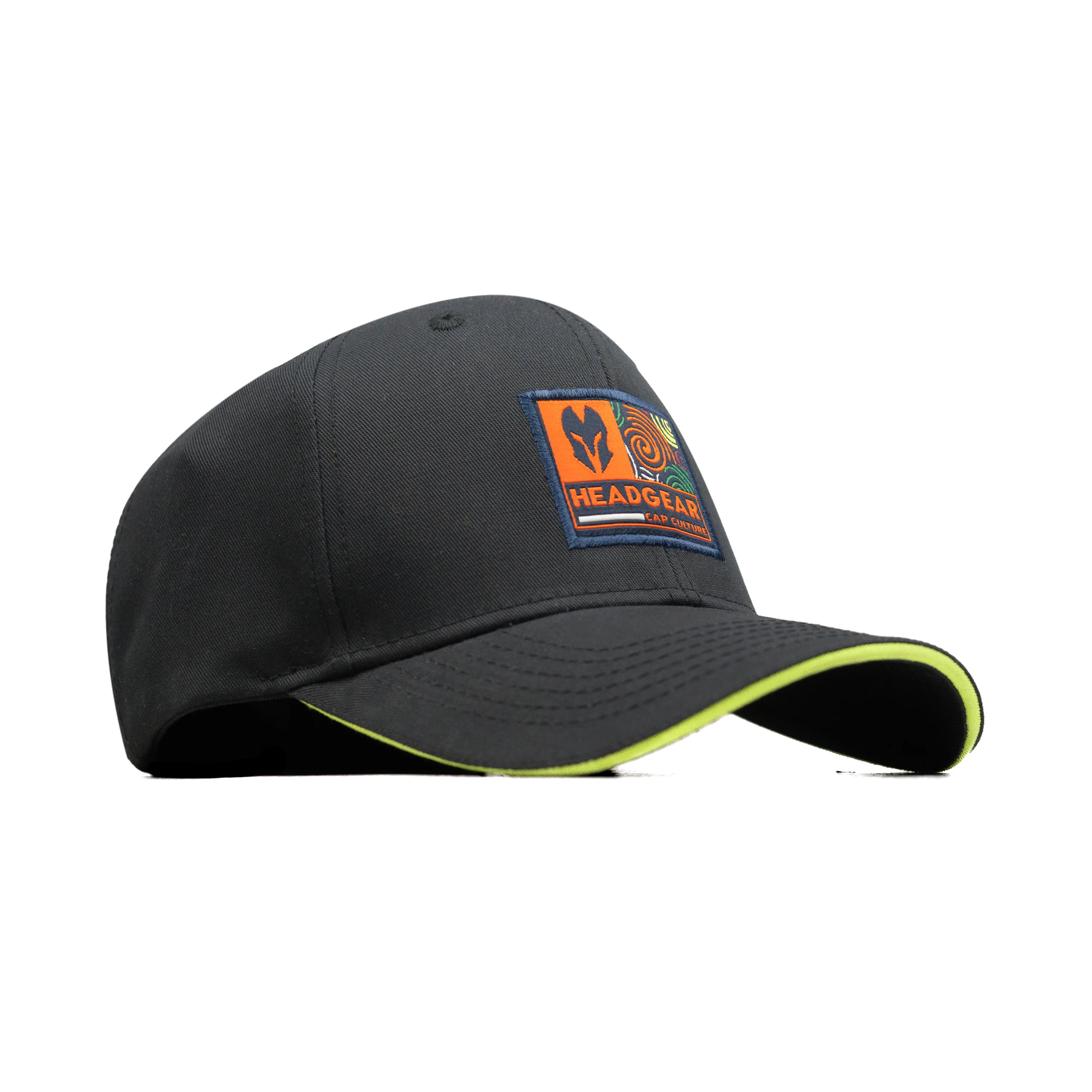HEAD GEAR BLACK PATCH EDITION SANDWICH CAP - Image 3