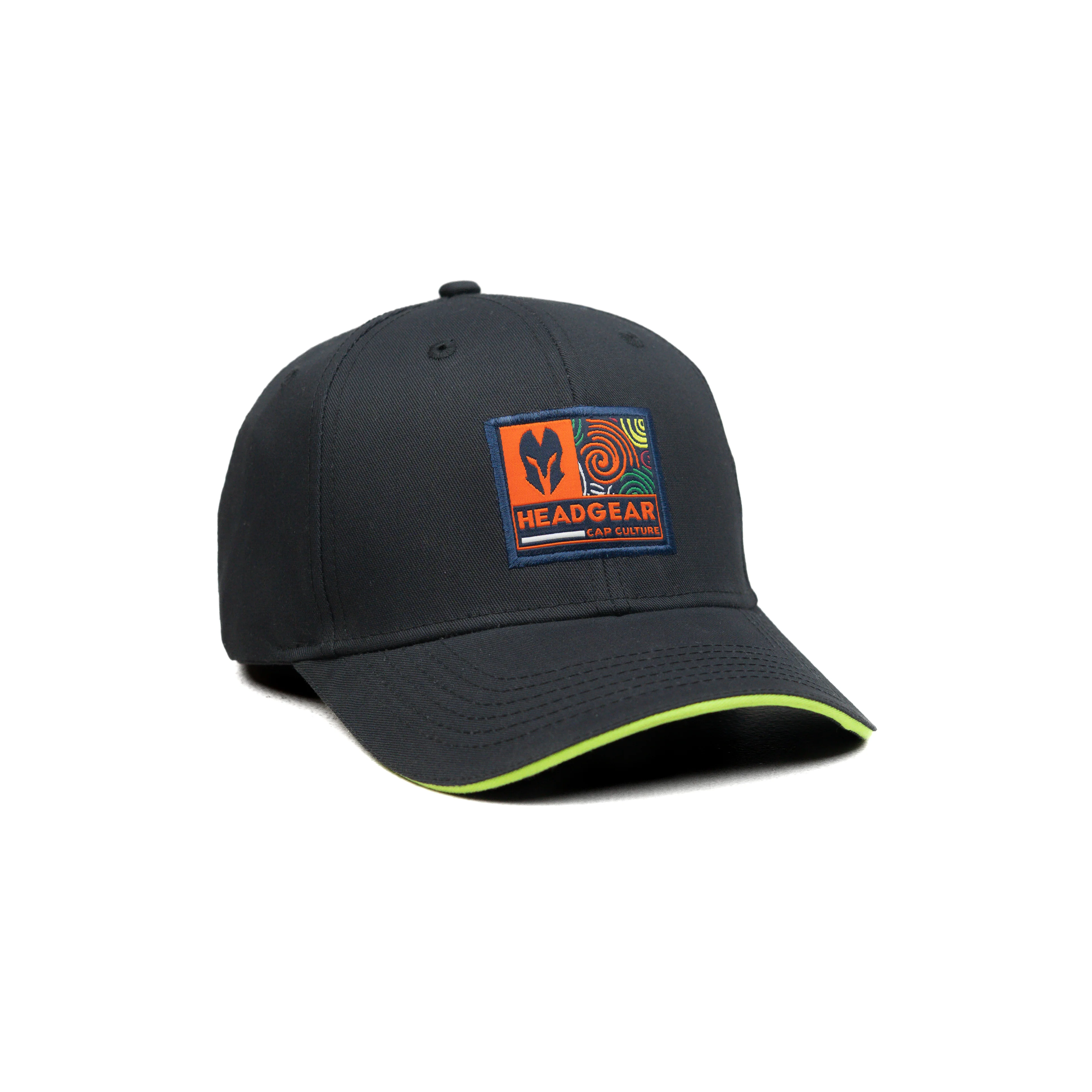 HEAD GEAR BLACK PATCH EDITION SANDWICH CAP - Image 7