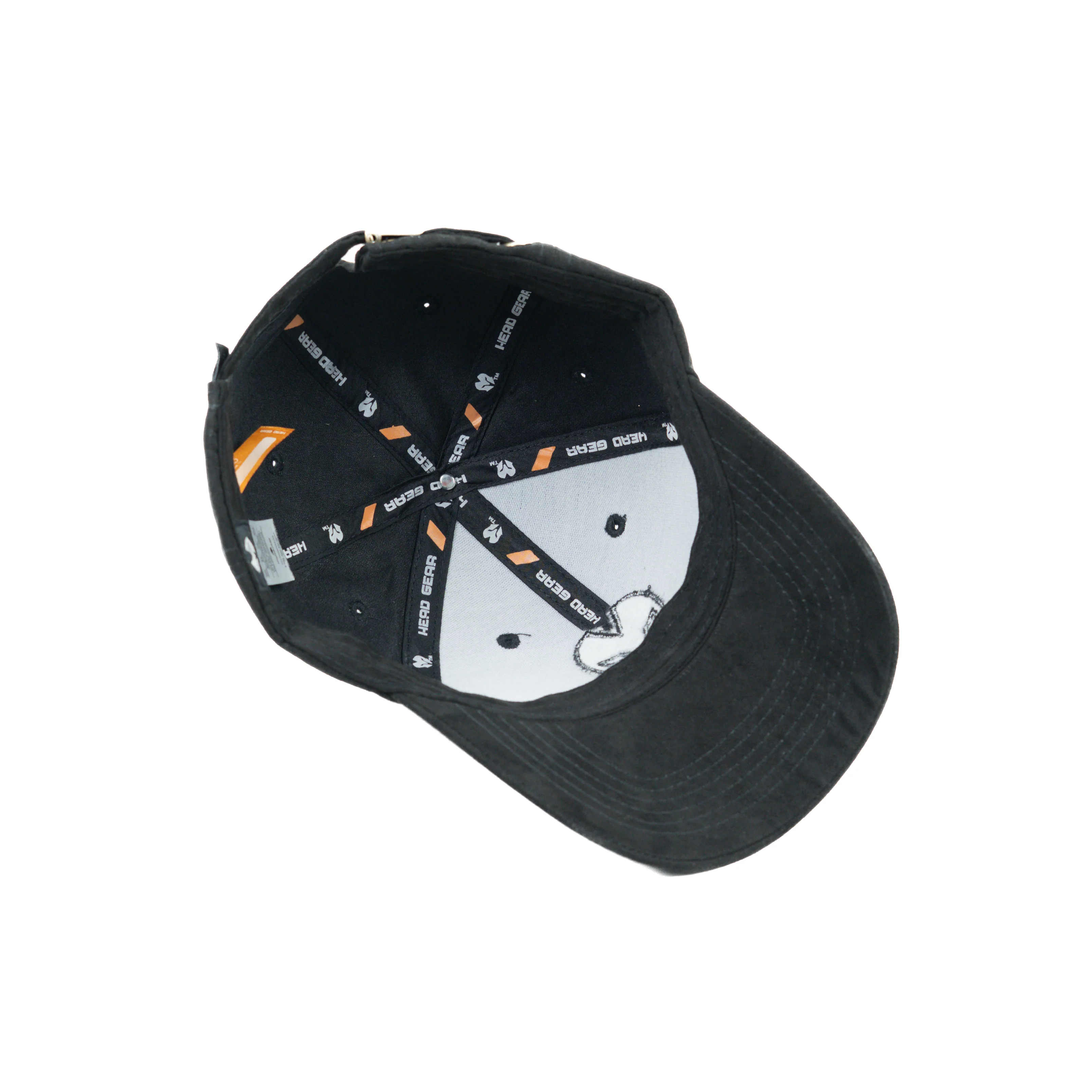 HEAD GEAR BLACK SUPER SUEDE CAP - Image 13