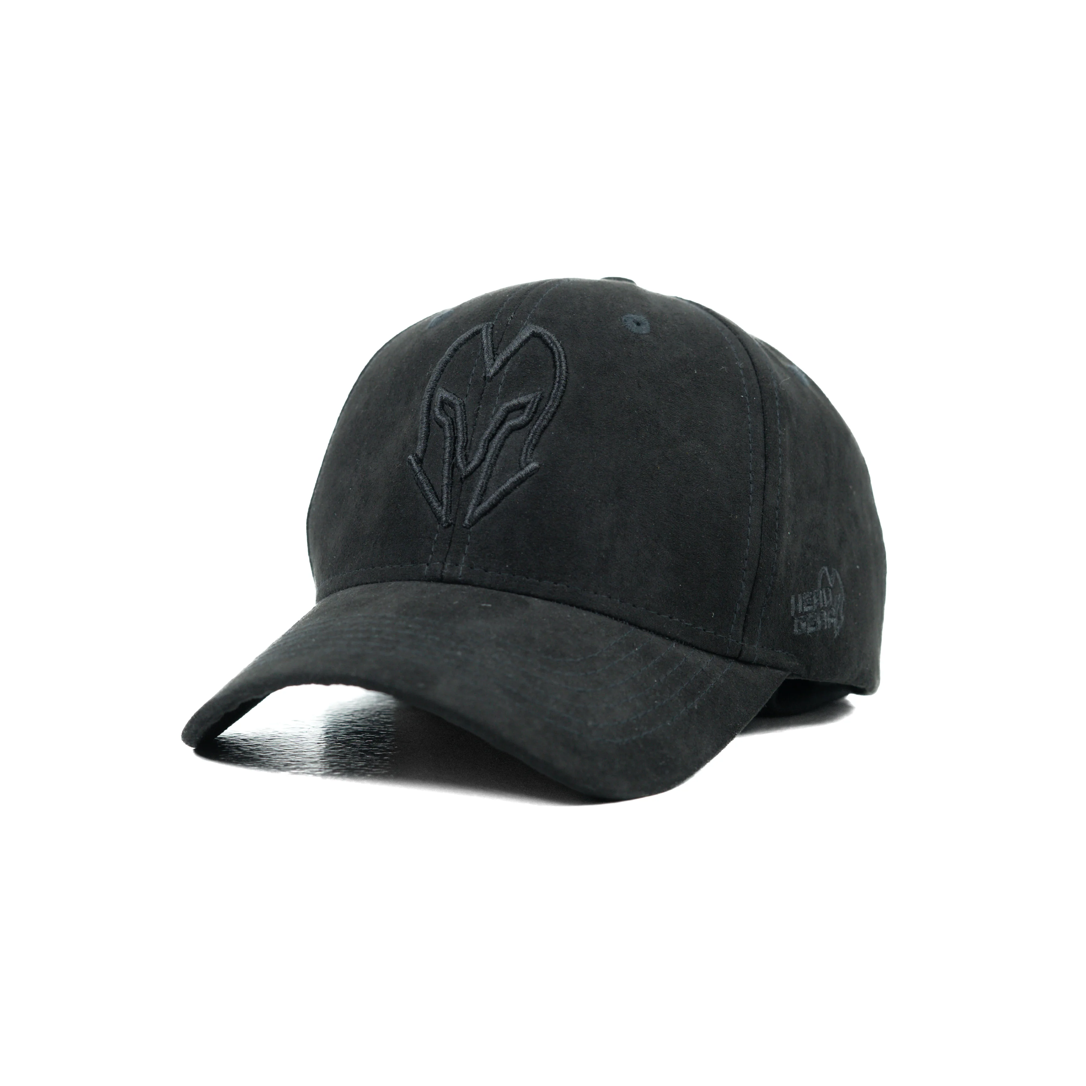 HEAD GEAR BLACK SUPER SUEDE CAP - Image 5