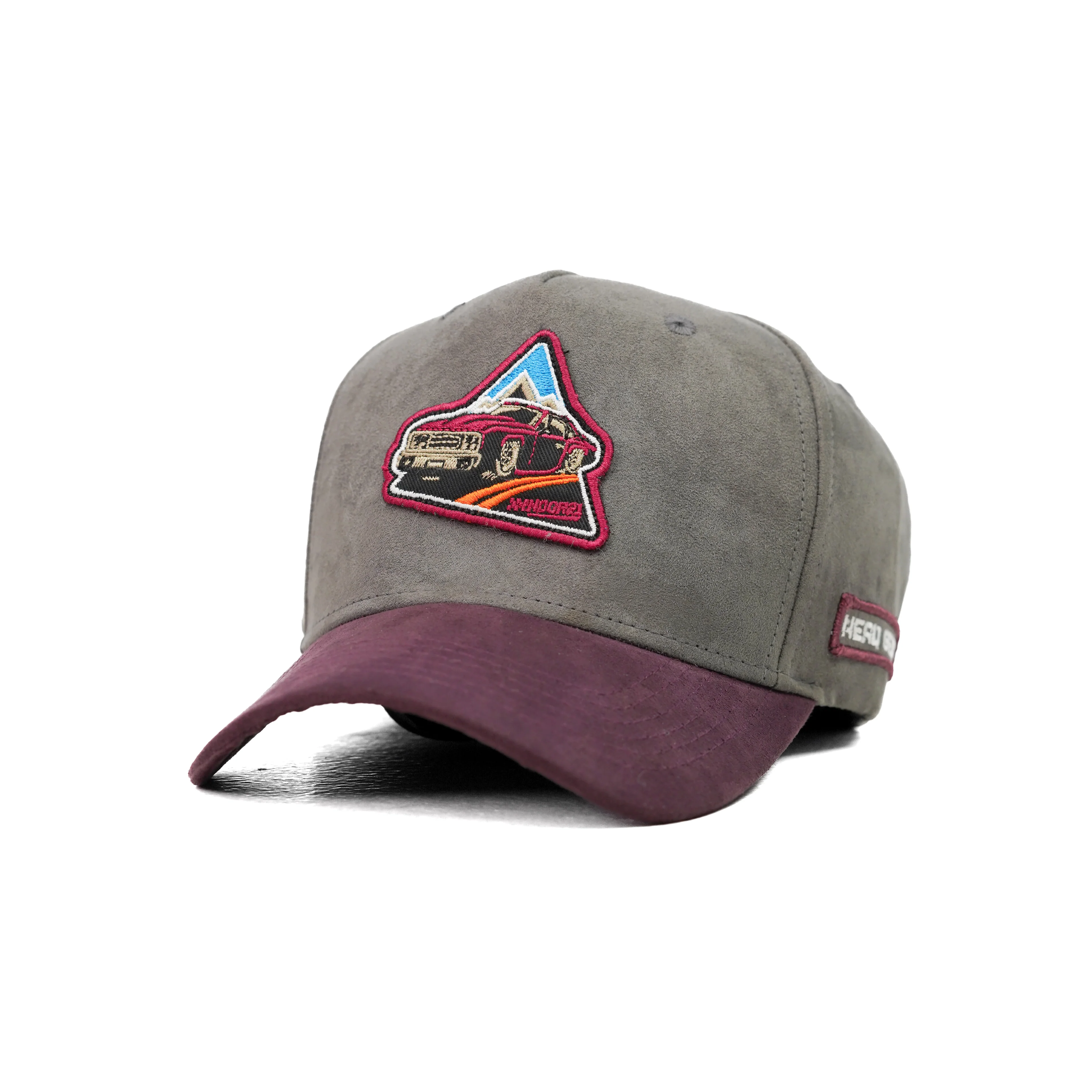 HEAD GEAR VINTAGE CAR 3D PATCH PREMIUM HIGH CROWN CAP - Image 5