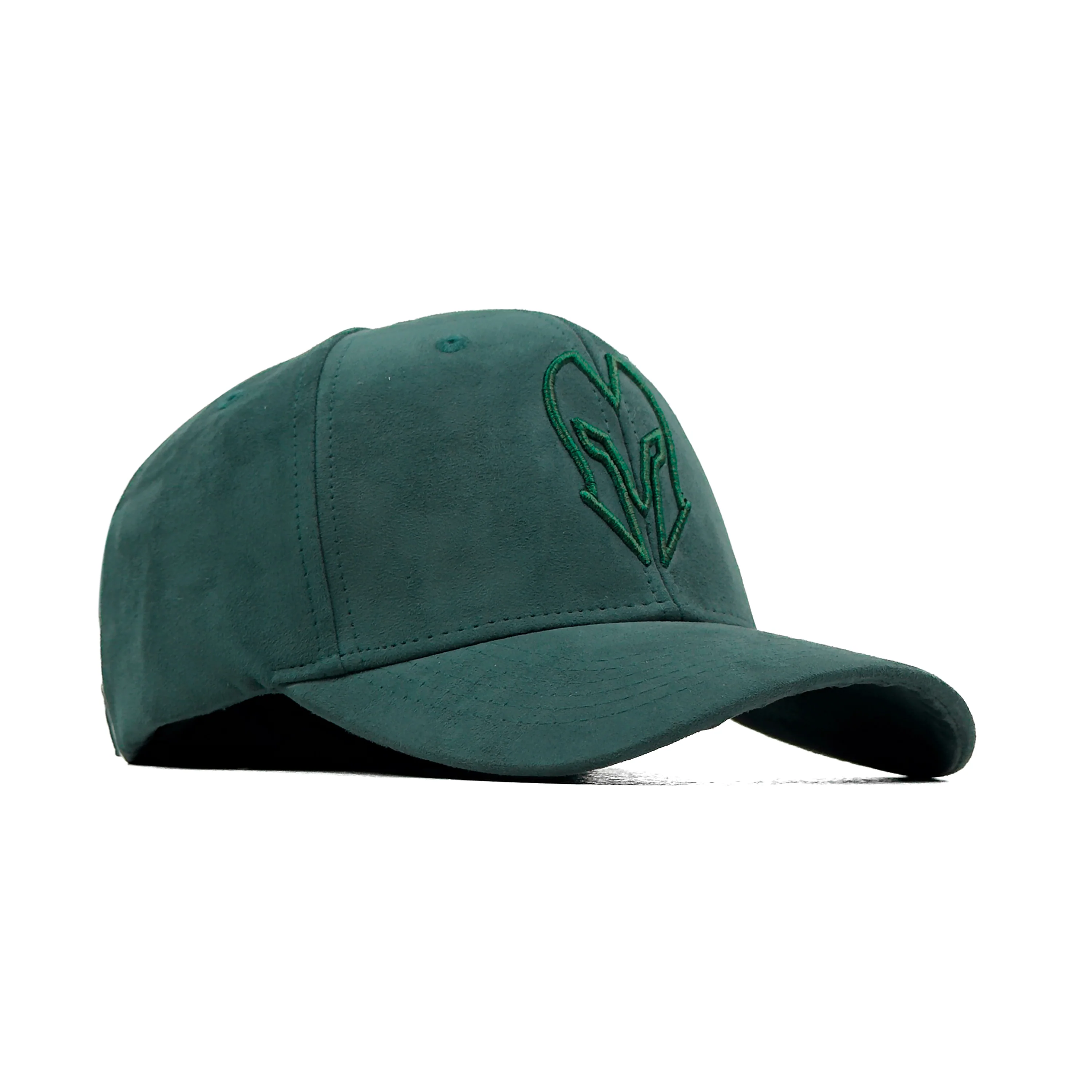 HEAD GEAR CASTLETON GREEN SUPER SUEDE CAP - Image 3