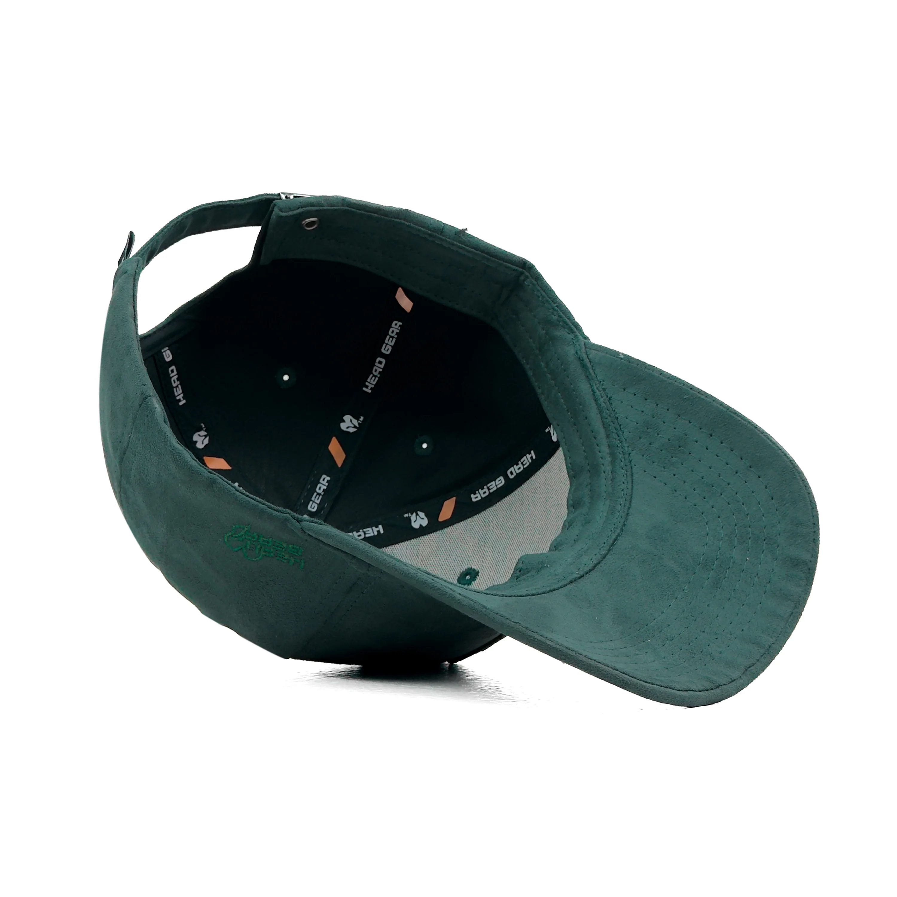 HEAD GEAR CASTLETON GREEN SUPER SUEDE CAP - Image 6