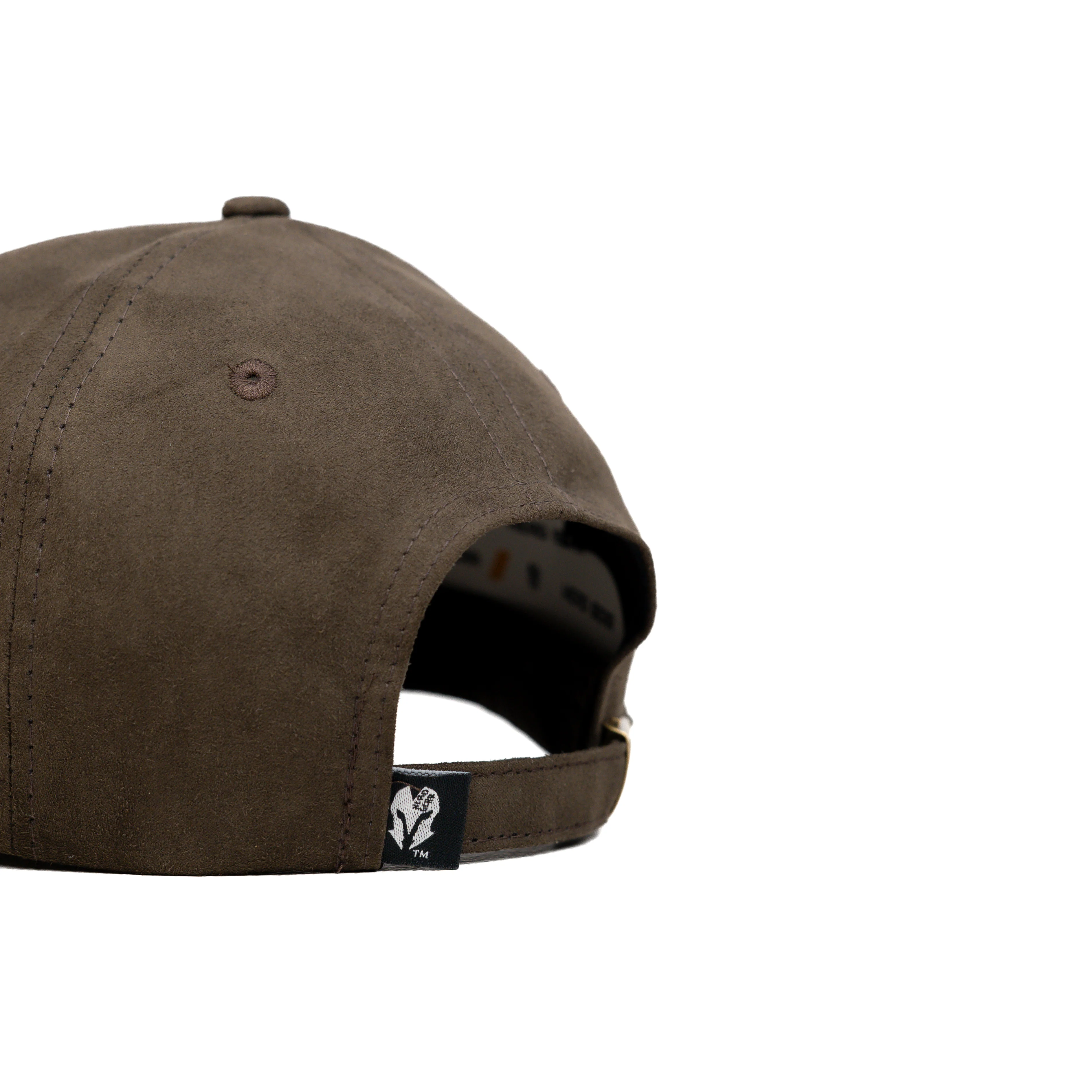 HEAD GEAR COFFEE AND GOLDEN CONTRAST SUEDE CAP - Image 11