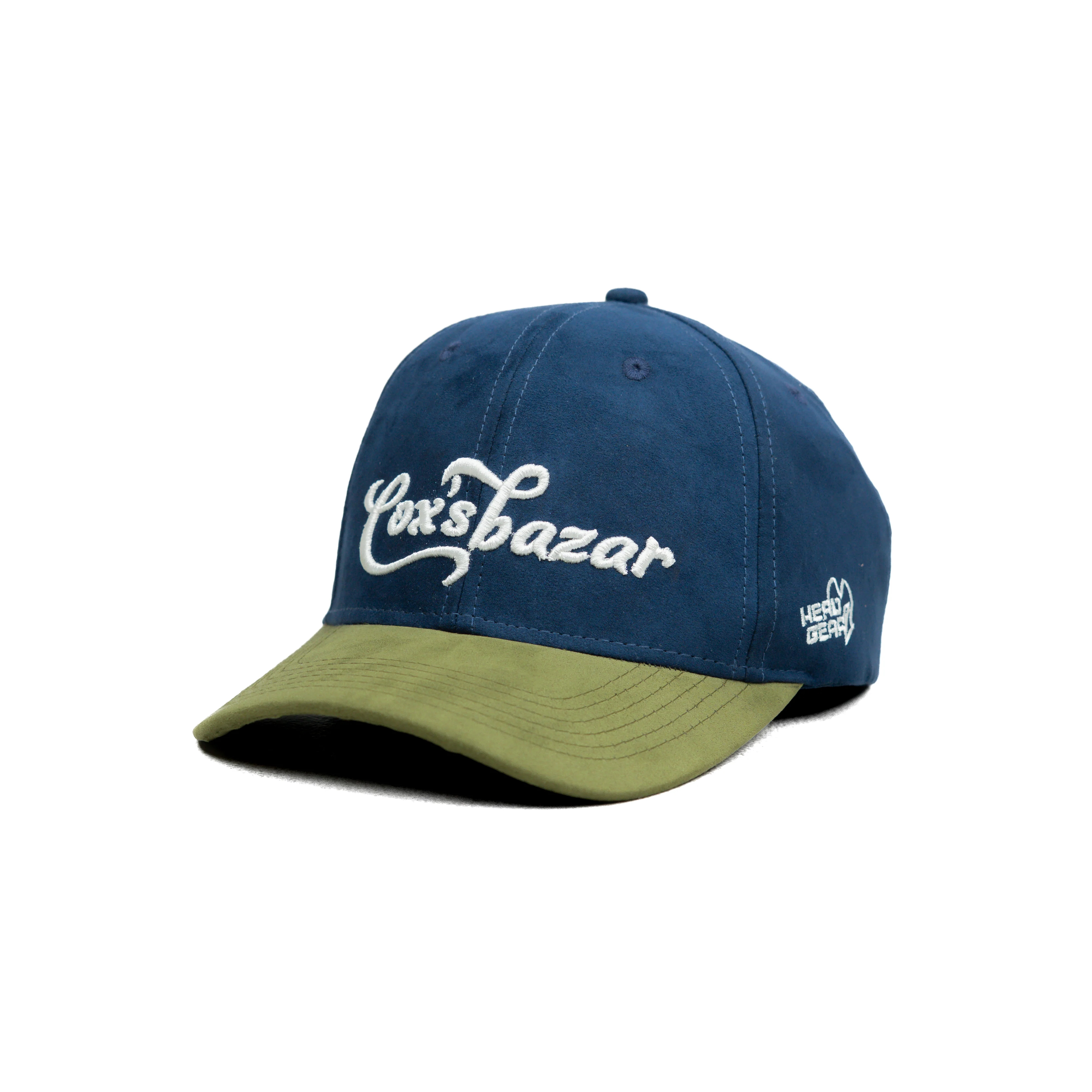 HEAD GEAR COX'S BAZAR NAVY BLUE OLIVE CAP - Image 5