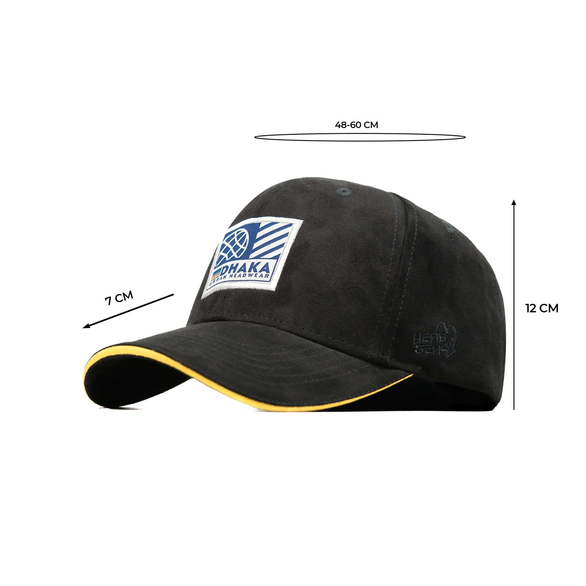 HEAD GEAR DHAKA BLACK PATCH EDITION SANDWICH CAP - Image 14