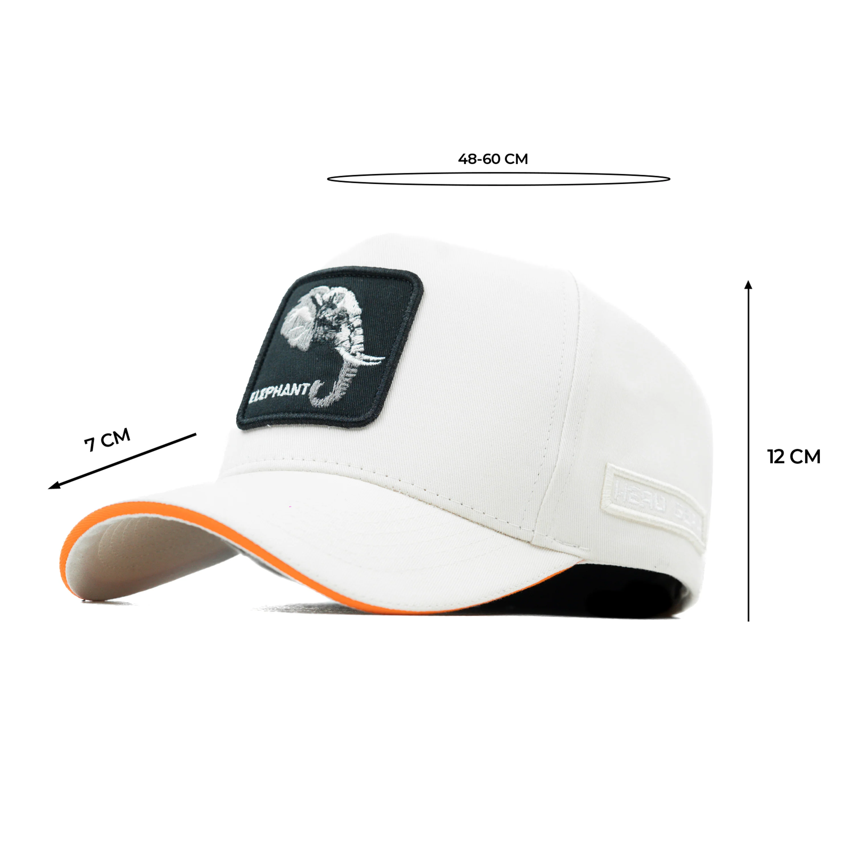 HEAD GEAR ELEPHANT 3D PATCH PREMIUM HIGH CROWN CAP - Image 14
