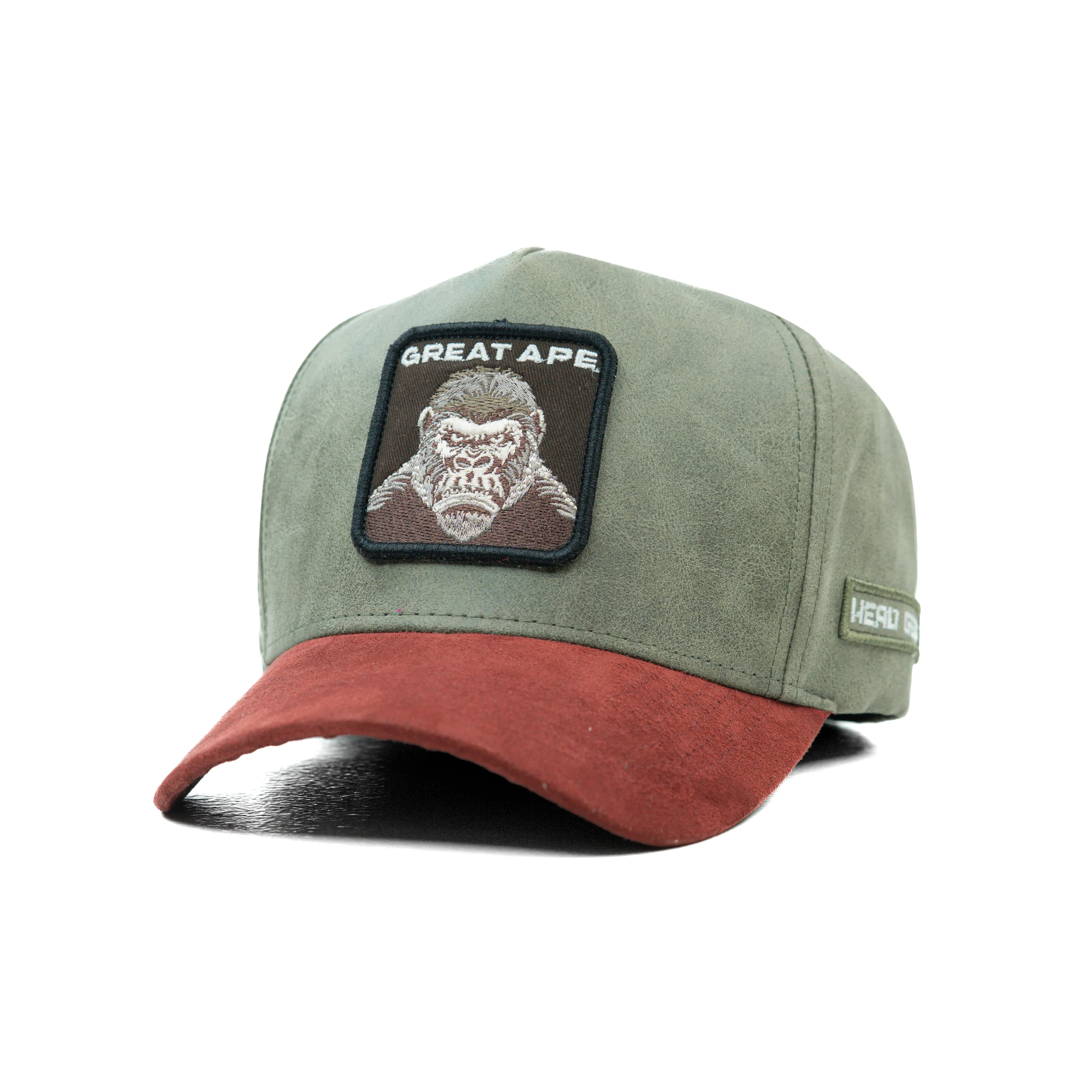 HEAD GEAR GREAT APE 3D PATCH PREMIUM HIGH CROWN CAP - Image 5