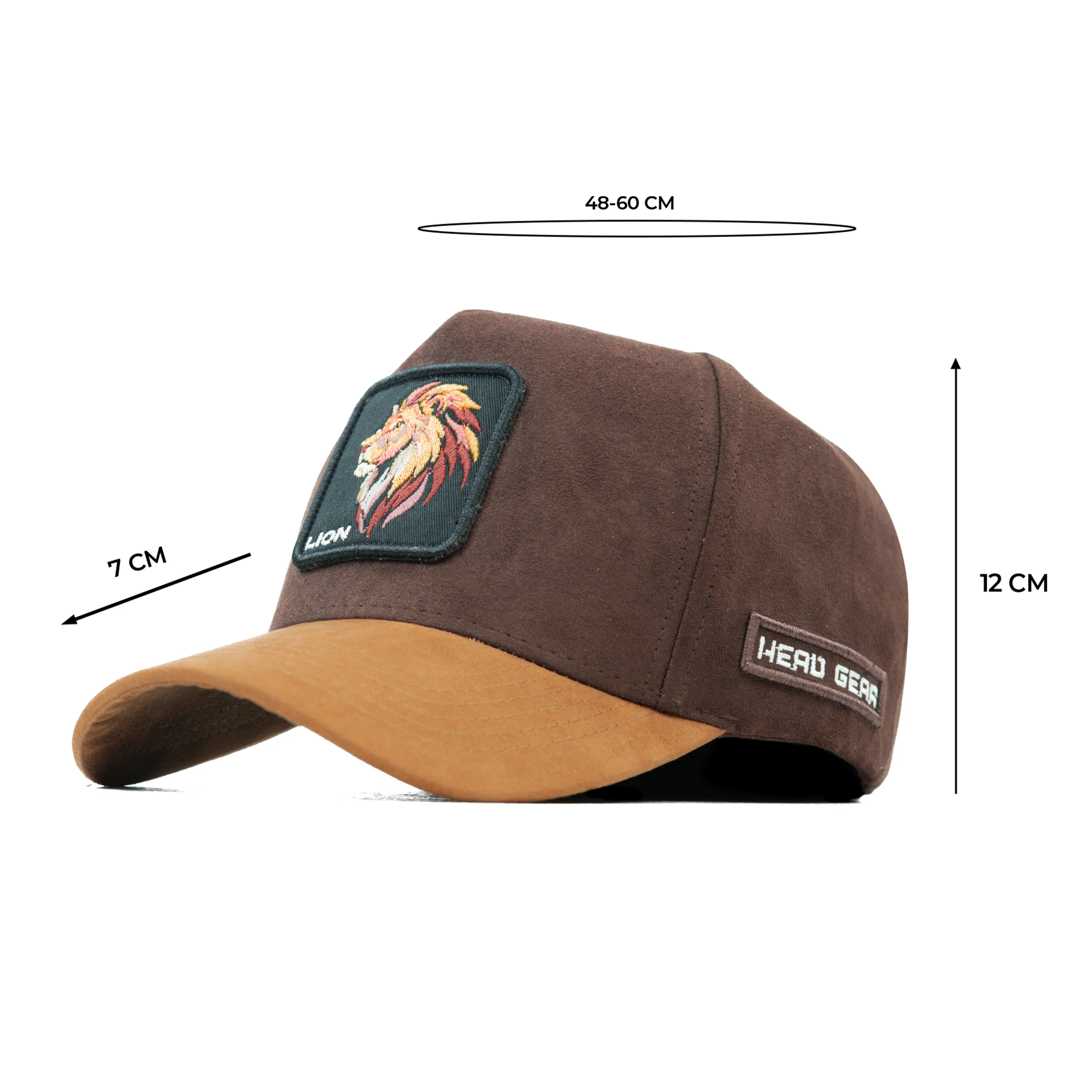 HEAD GEAR LION 3D PATCH PREMIUM HIGH CROWN CAP - Image 14