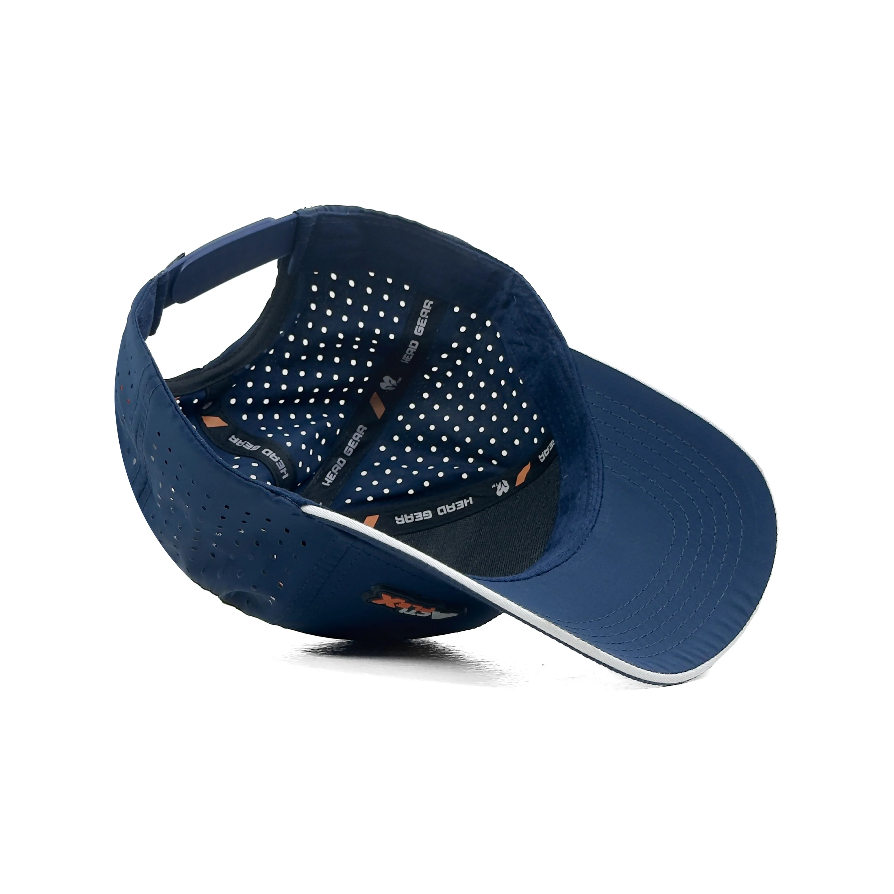 HEAD GEAR NAVY BLUE ACTI FLEX SIGNATURE SANDWICH CAP - Image 10