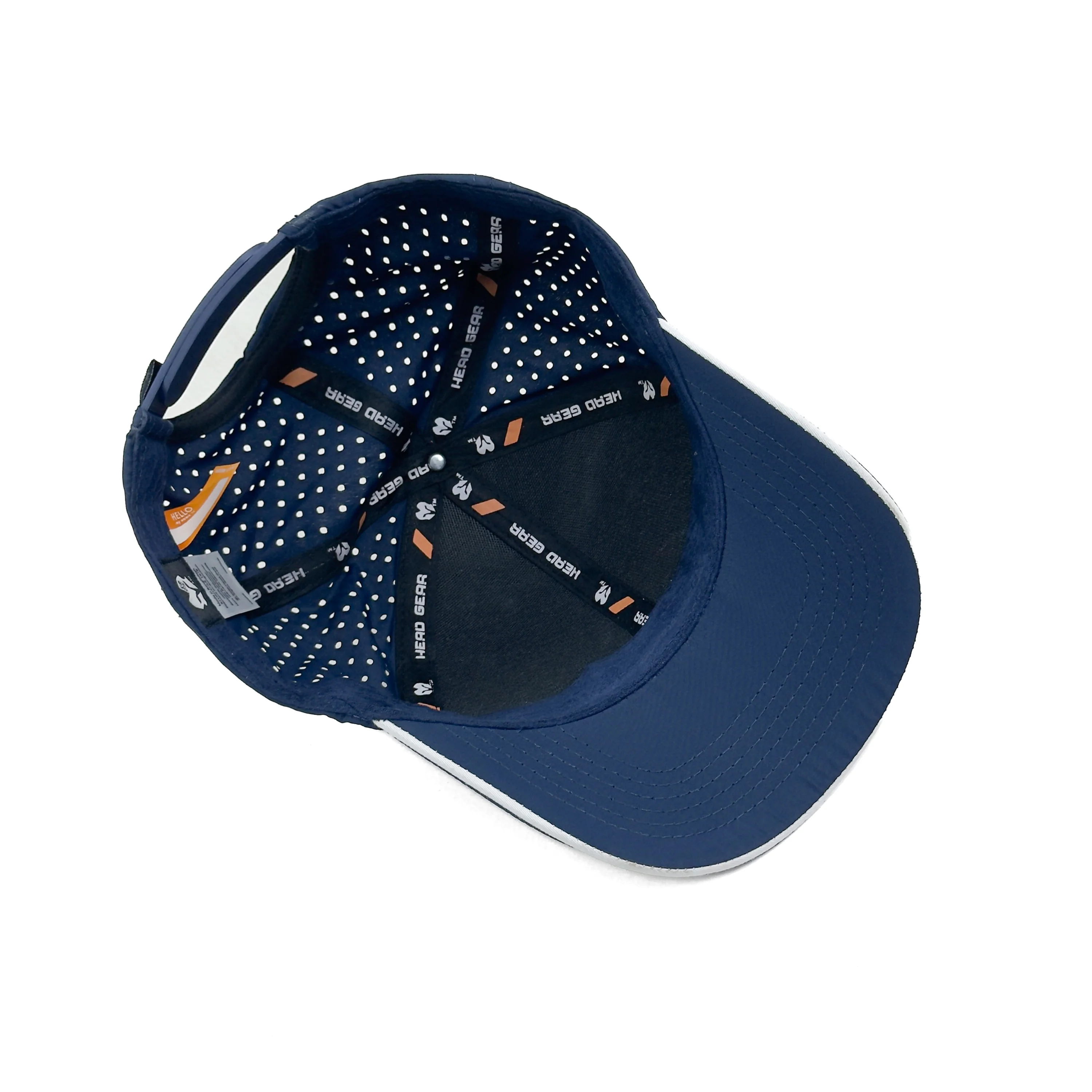 HEAD GEAR NAVY BLUE ACTI FLEX SIGNATURE SANDWICH CAP - Image 11