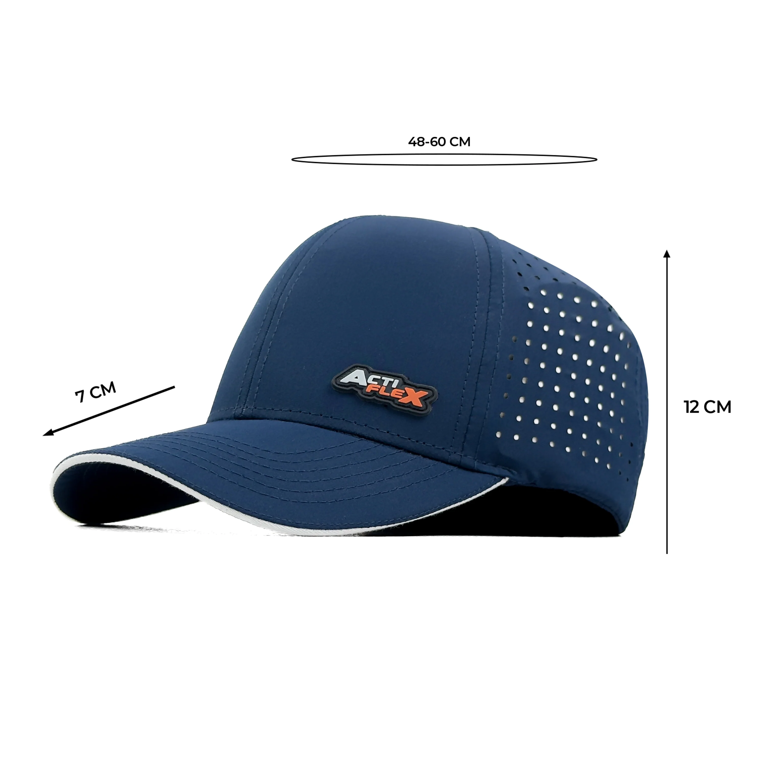 HEAD GEAR NAVY BLUE ACTI FLEX SIGNATURE SANDWICH CAP - Image 12