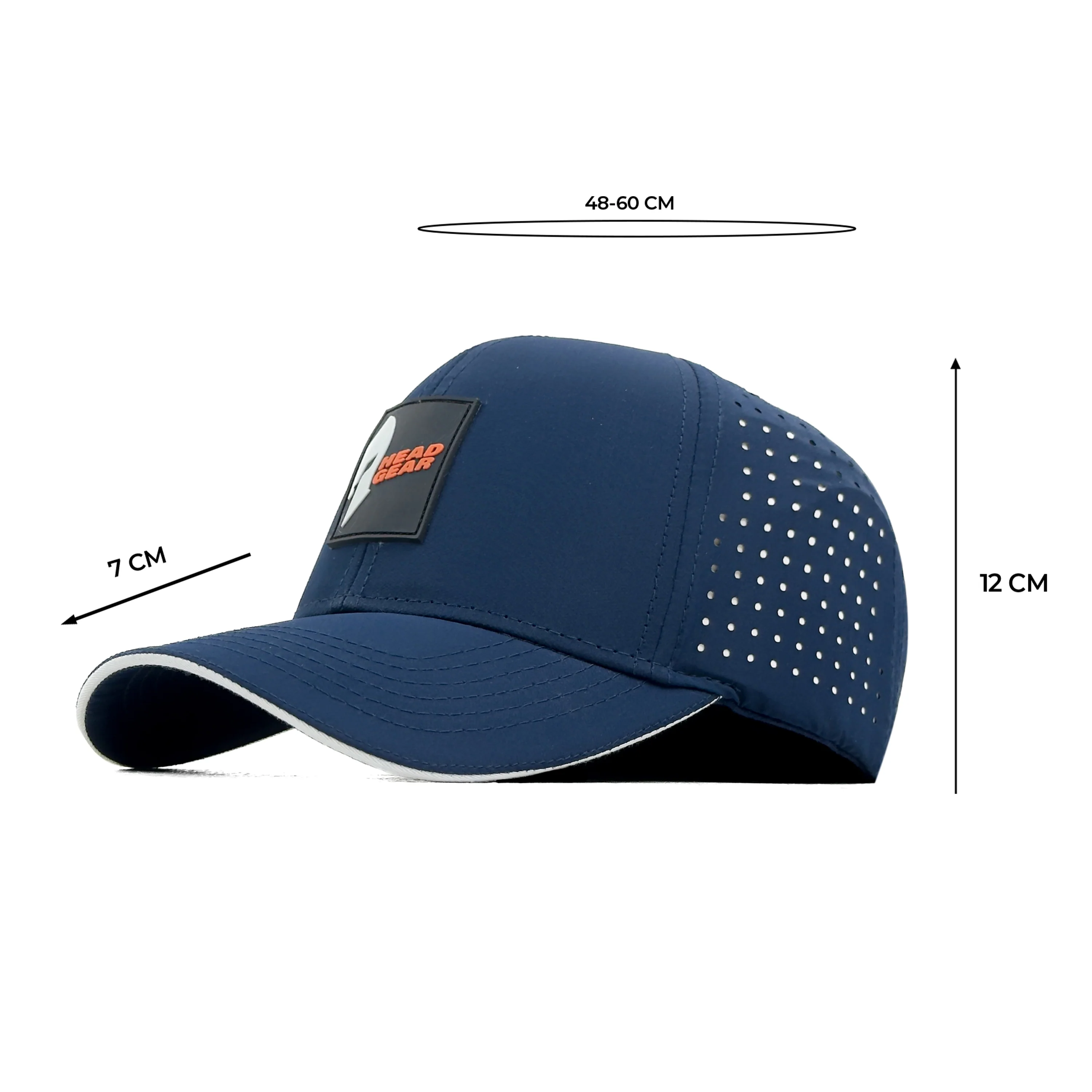 HEAD GEAR NAVY BLUE ACTI FLEX STRIKE SANDWICH CAP - Image 12