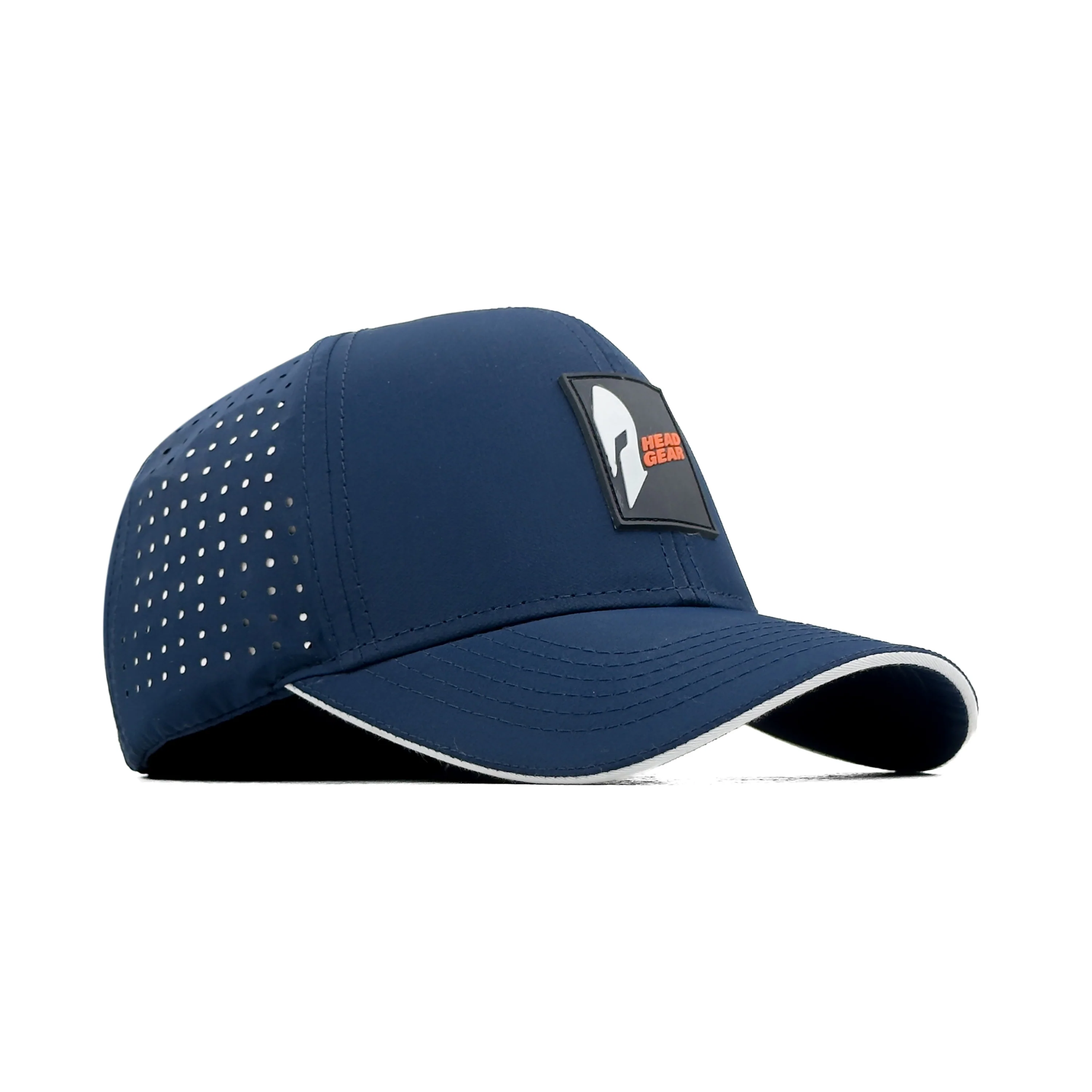 HEAD GEAR NAVY BLUE ACTI FLEX STRIKE SANDWICH CAP - Image 3