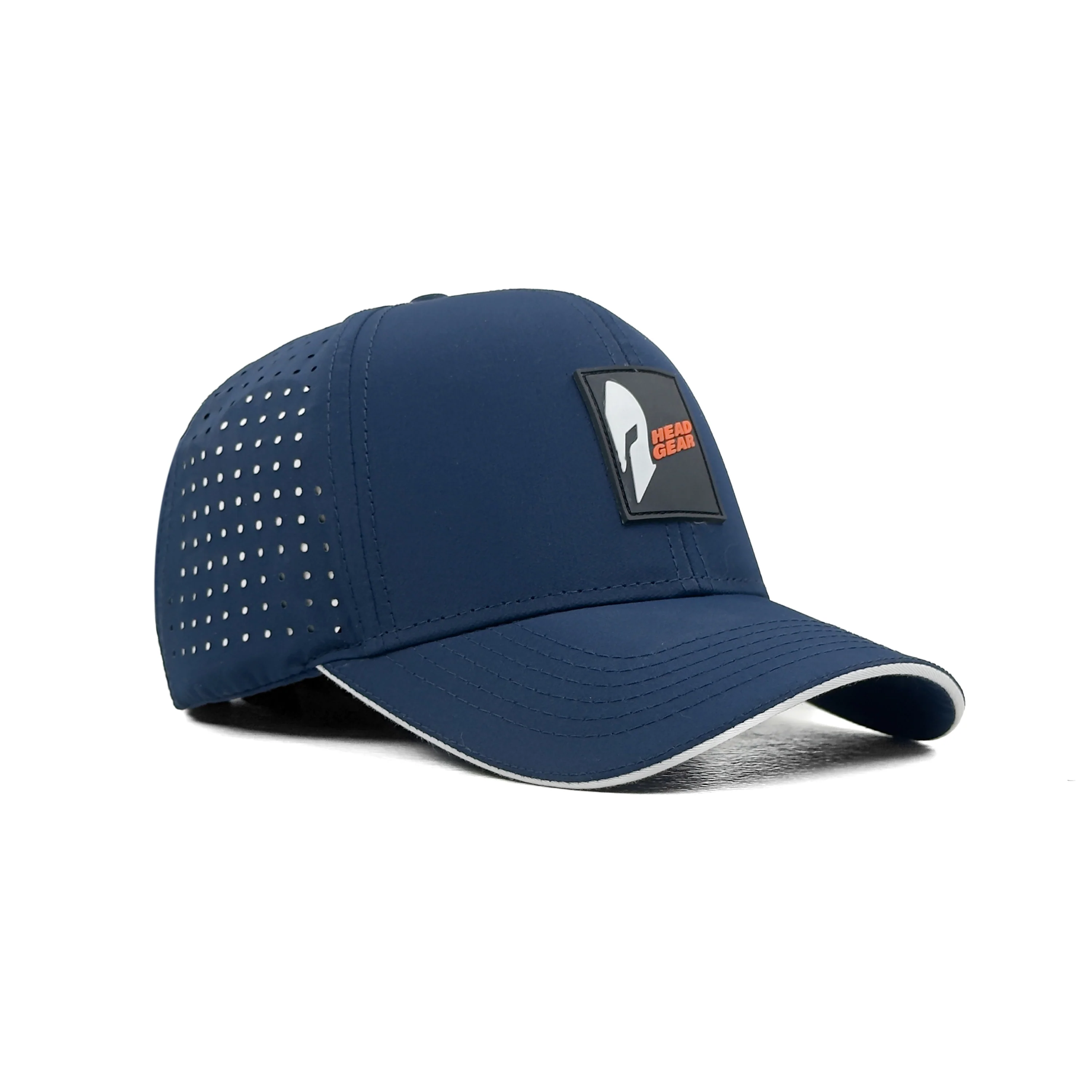 HEAD GEAR NAVY BLUE ACTI FLEX STRIKE SANDWICH CAP - Image 7