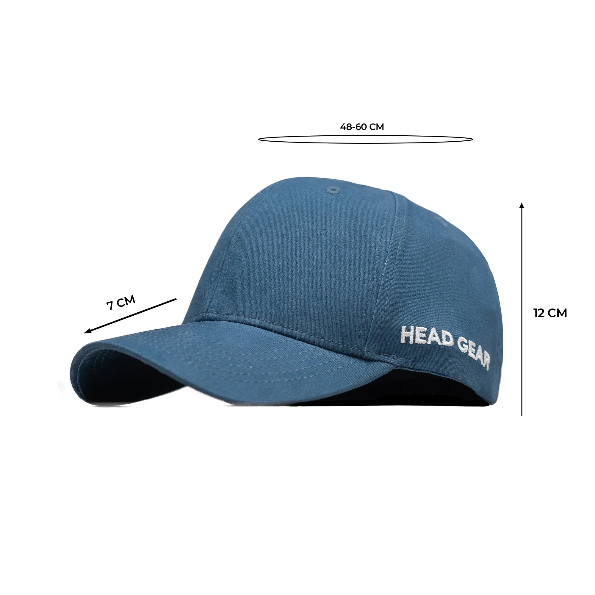 HEAD GEAR NAVY BLUE STRUCTURED CAP - Image 14