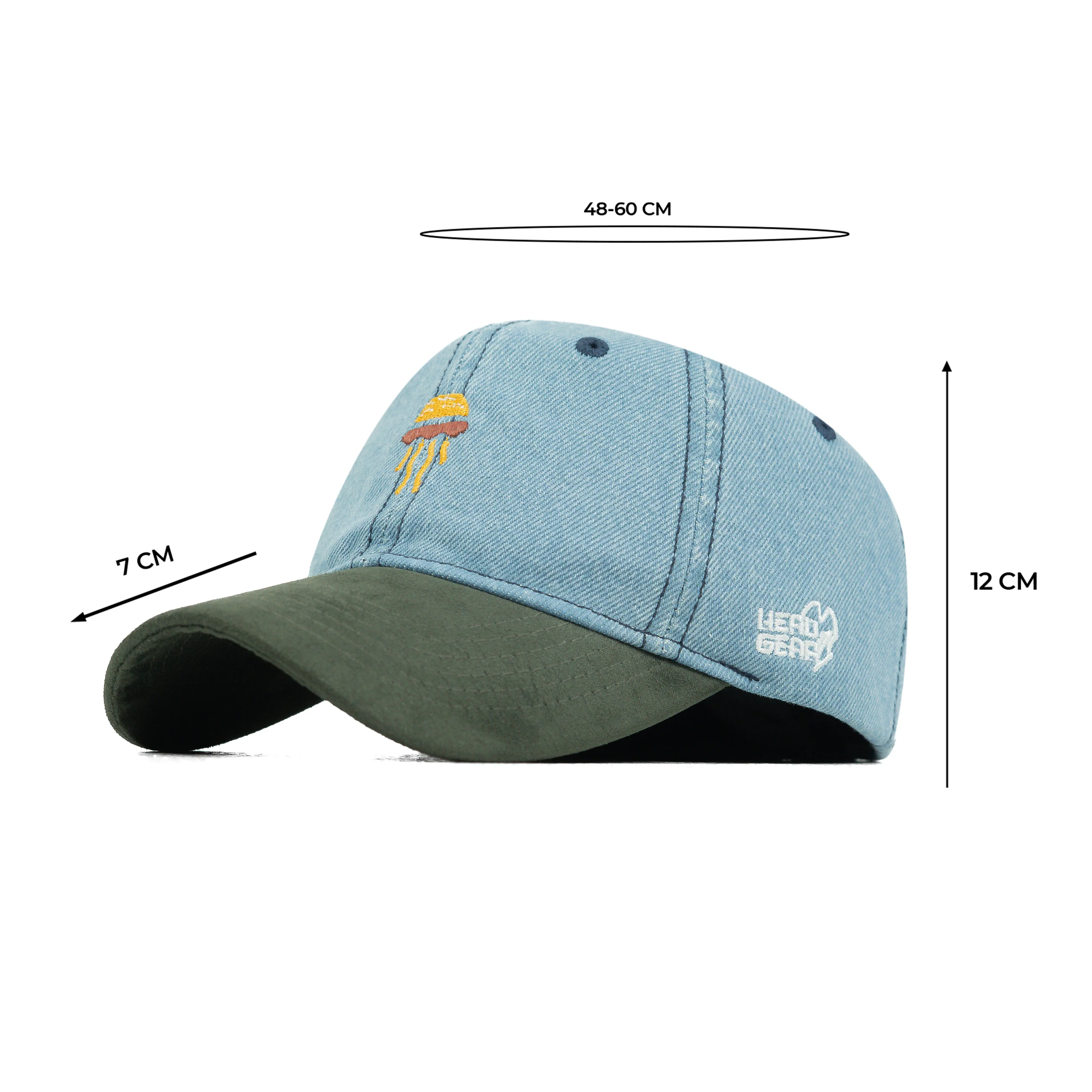 HEAD GEAR OCTOPUS DENIM CAP - Image 14
