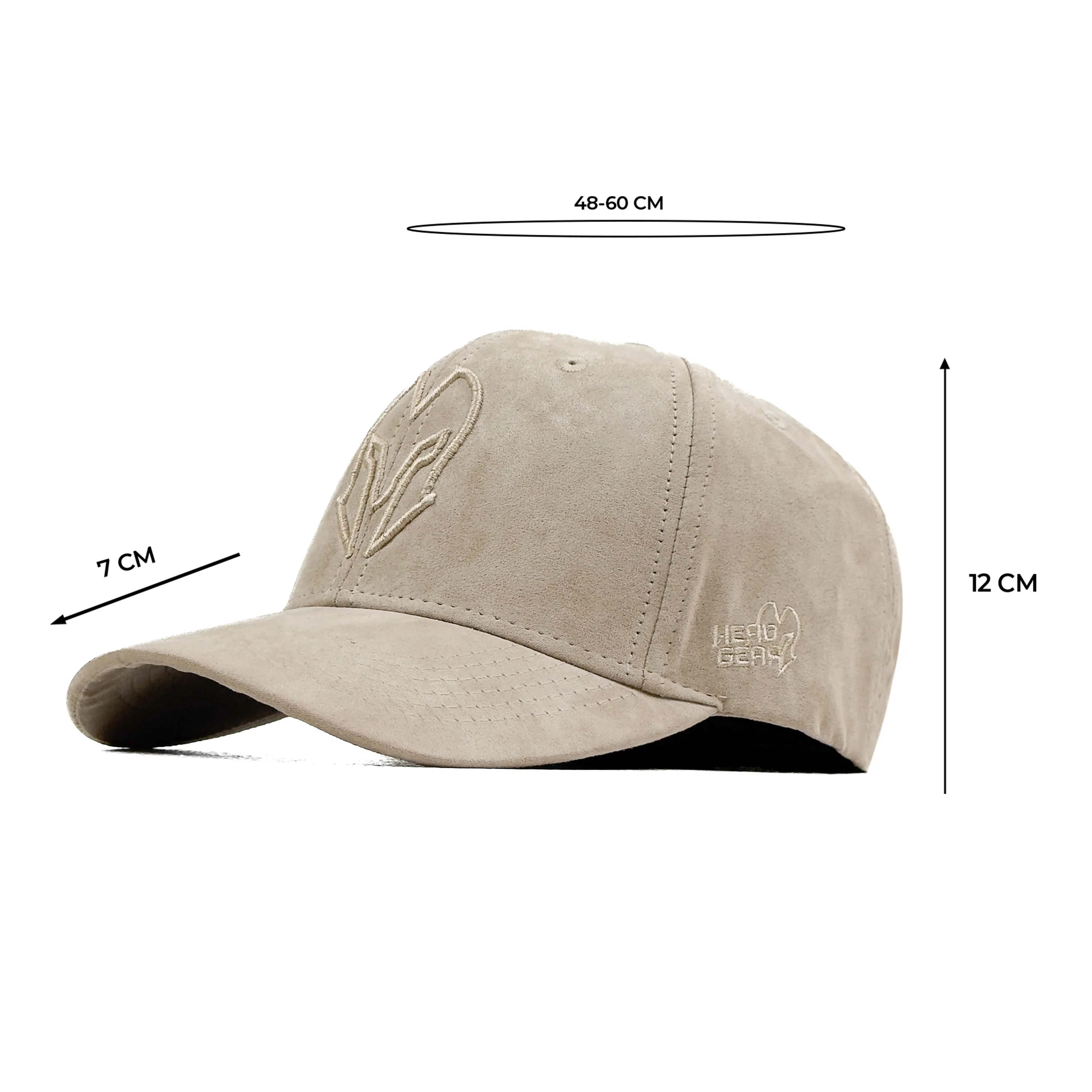 HEAD GEAR OFF-WHITE SUPER SUEDE CAP - Image 7