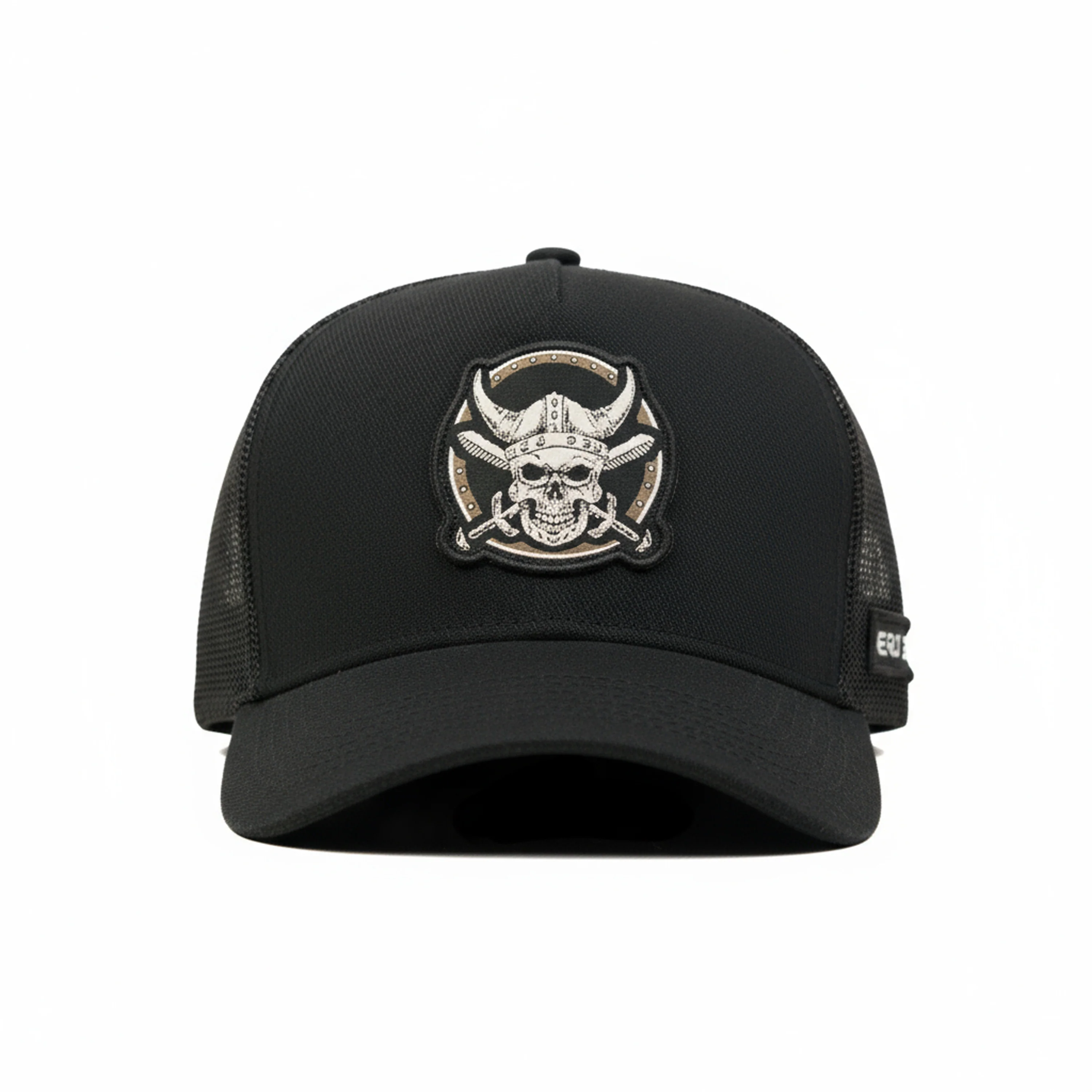 HEAD GEAR PIRATE SKULL TRUCKER CAP - Image 4