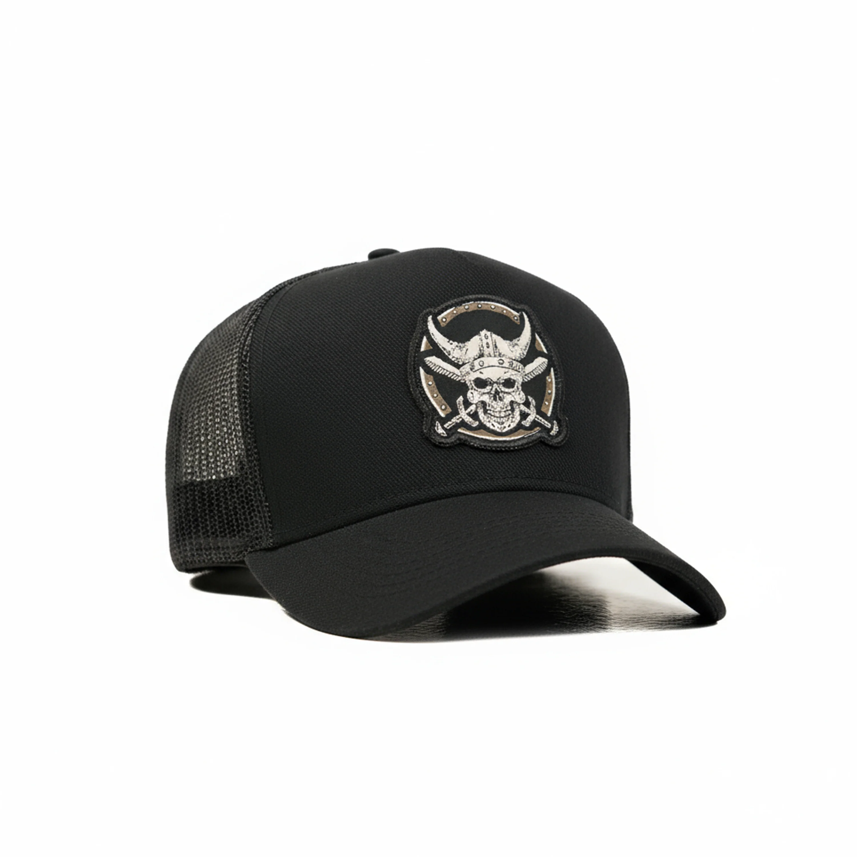 HEAD GEAR PIRATE SKULL TRUCKER CAP - Image 7