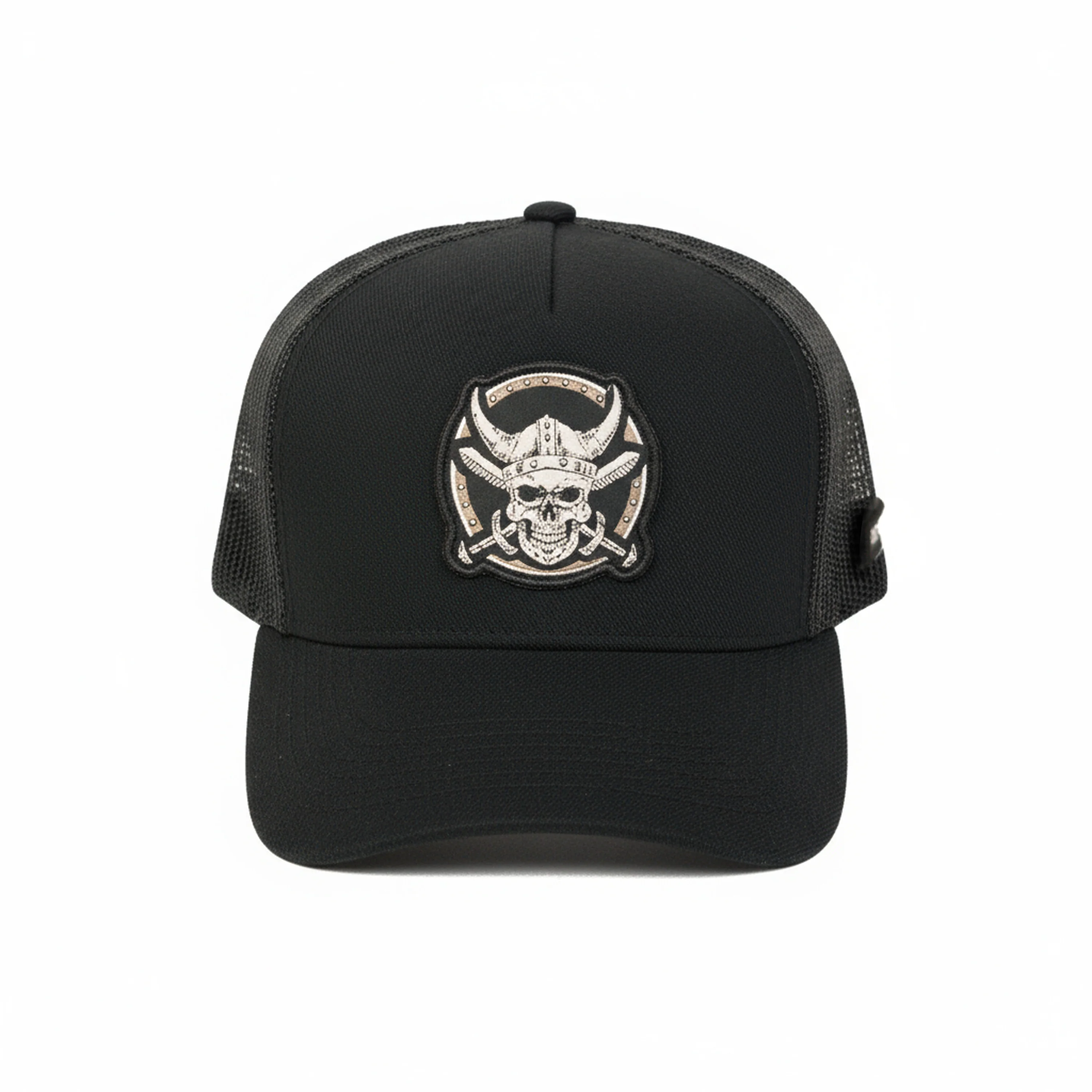 HEAD GEAR PIRATE SKULL TRUCKER CAP - Image 8