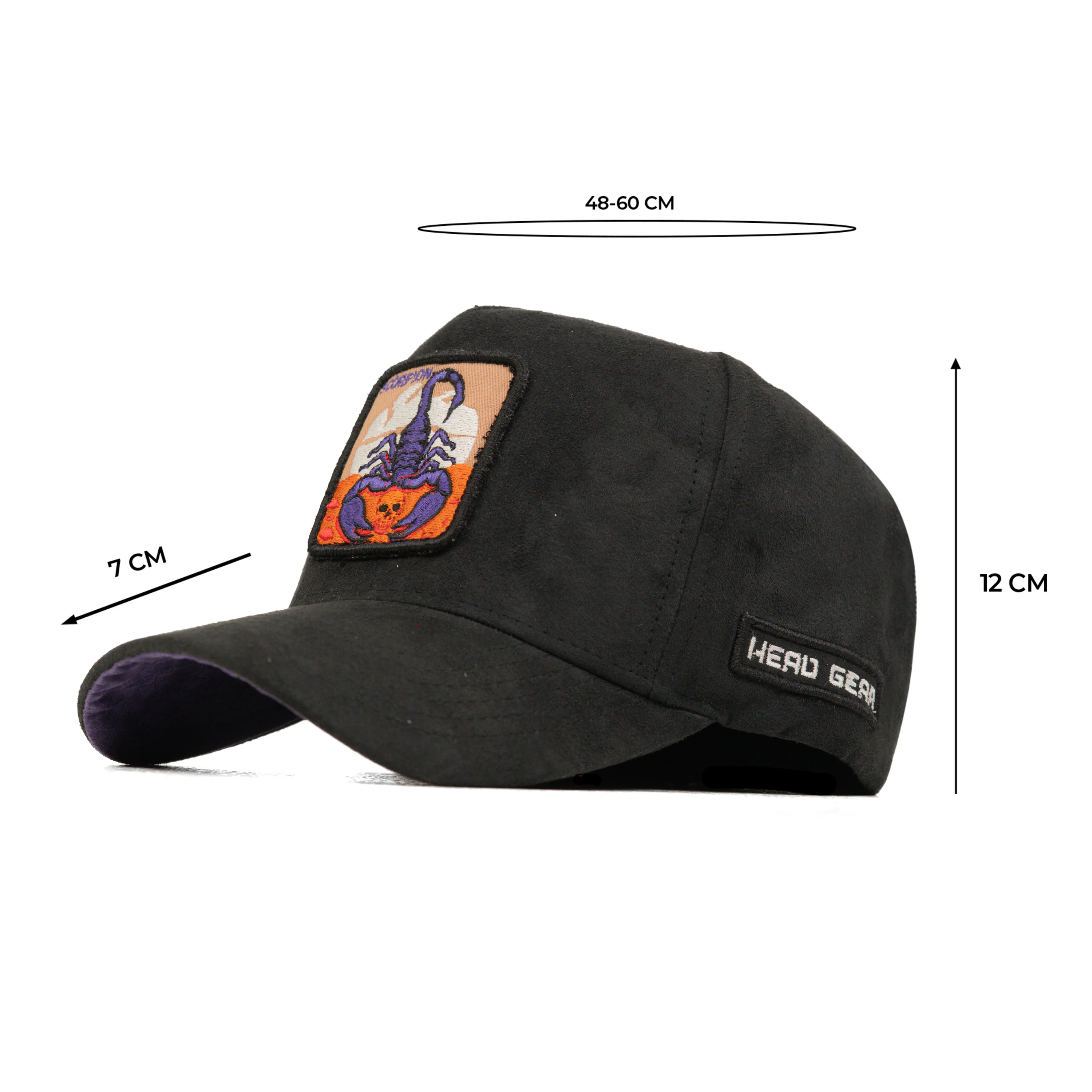 HEAD GEAR SCORPION 3D PATCH PREMIUM HIGH CROWN CAP - Image 14