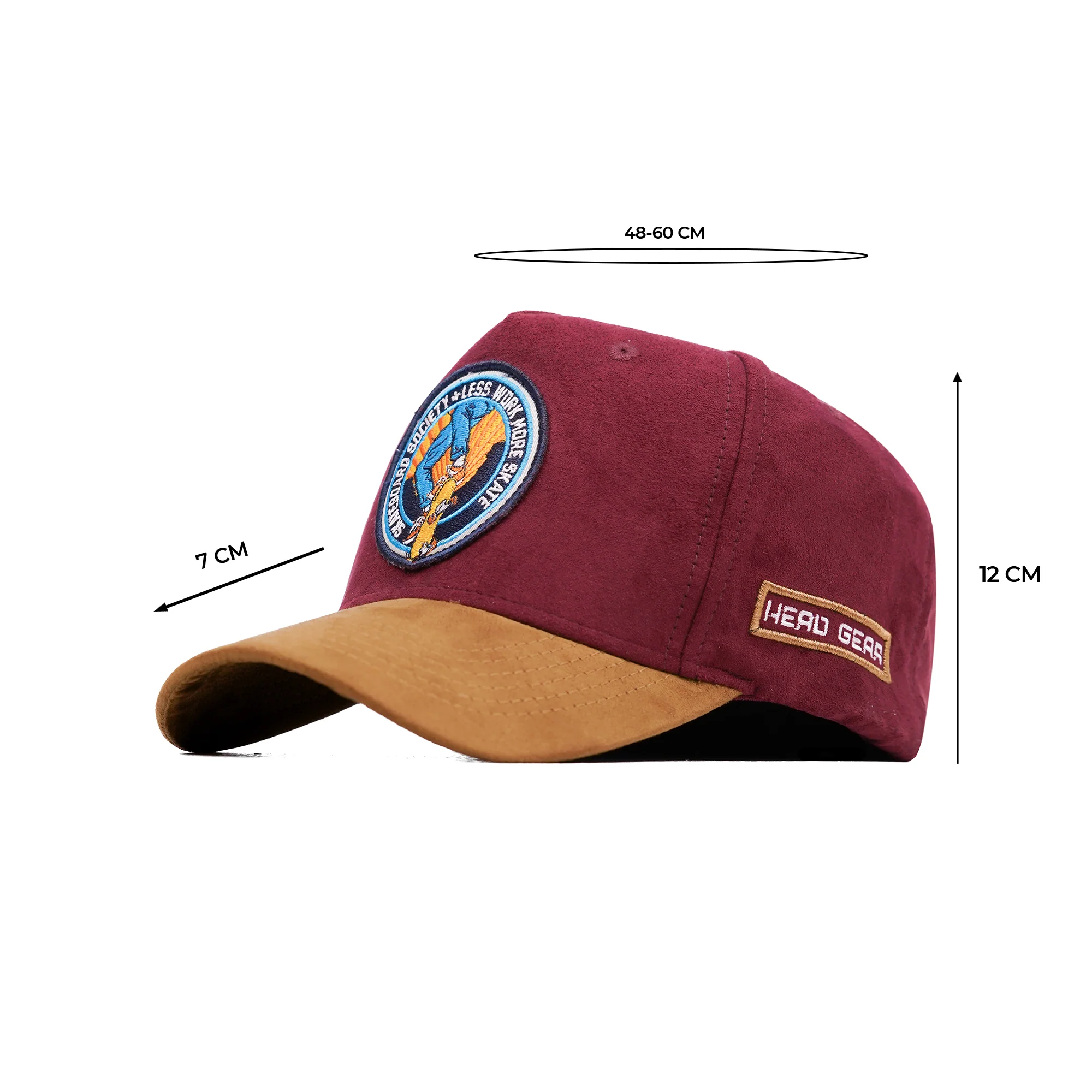 HEAD GEAR SKATE 3D PATCH PREMIUM HIGH CROWN CAP - Image 14