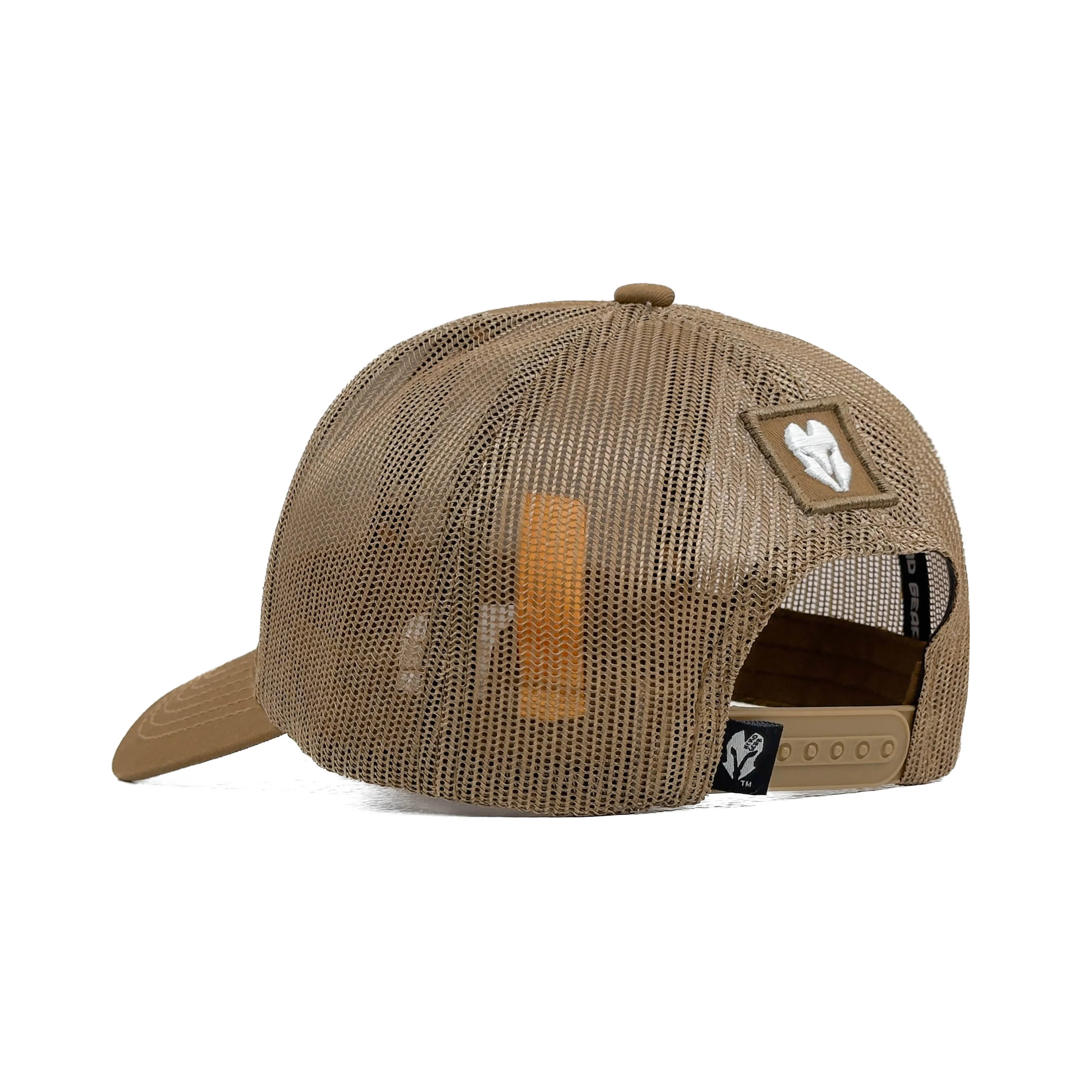 HEAD GEAR SOLID BROWN TRUCKER CAP - Image 10