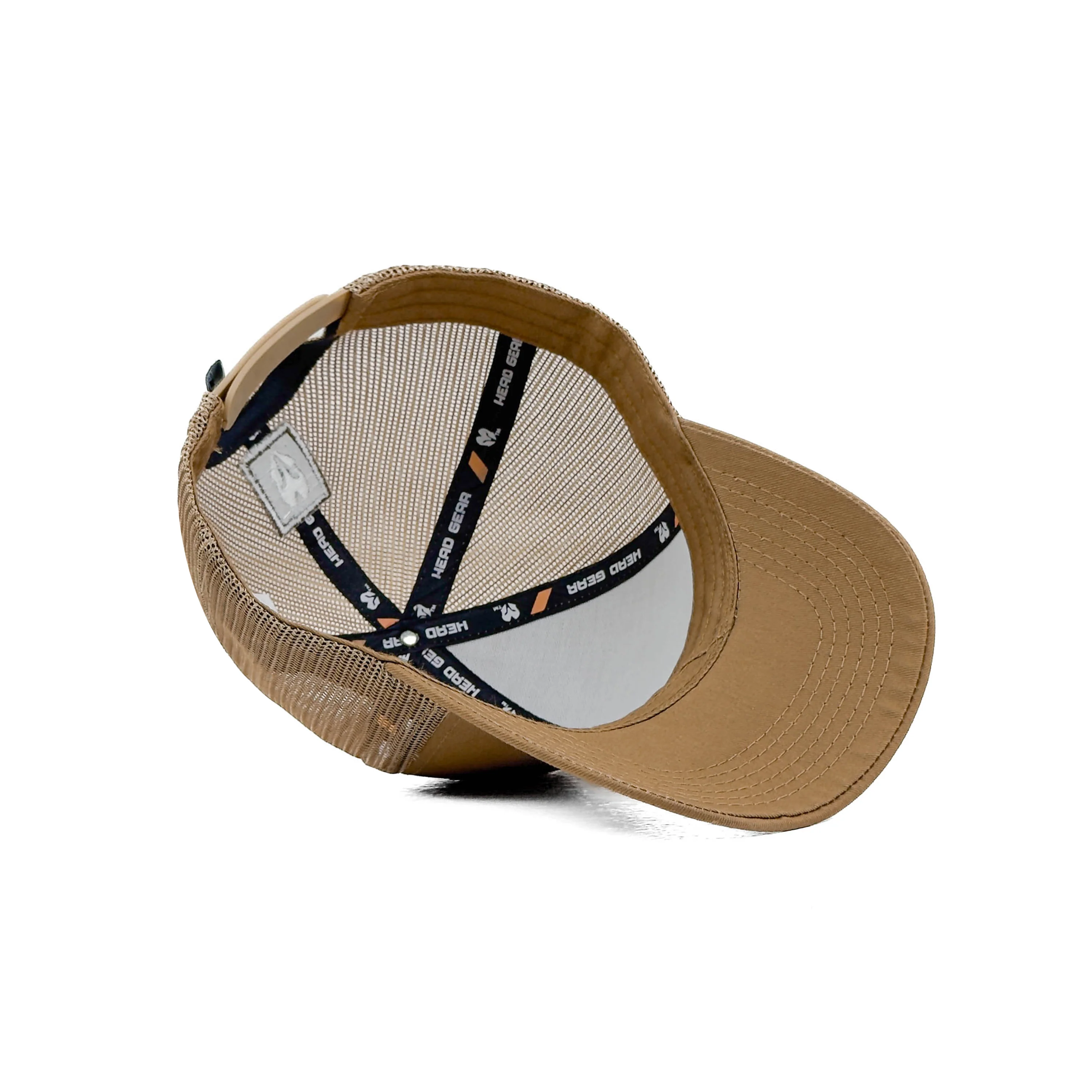 HEAD GEAR SOLID BROWN TRUCKER CAP - Image 11