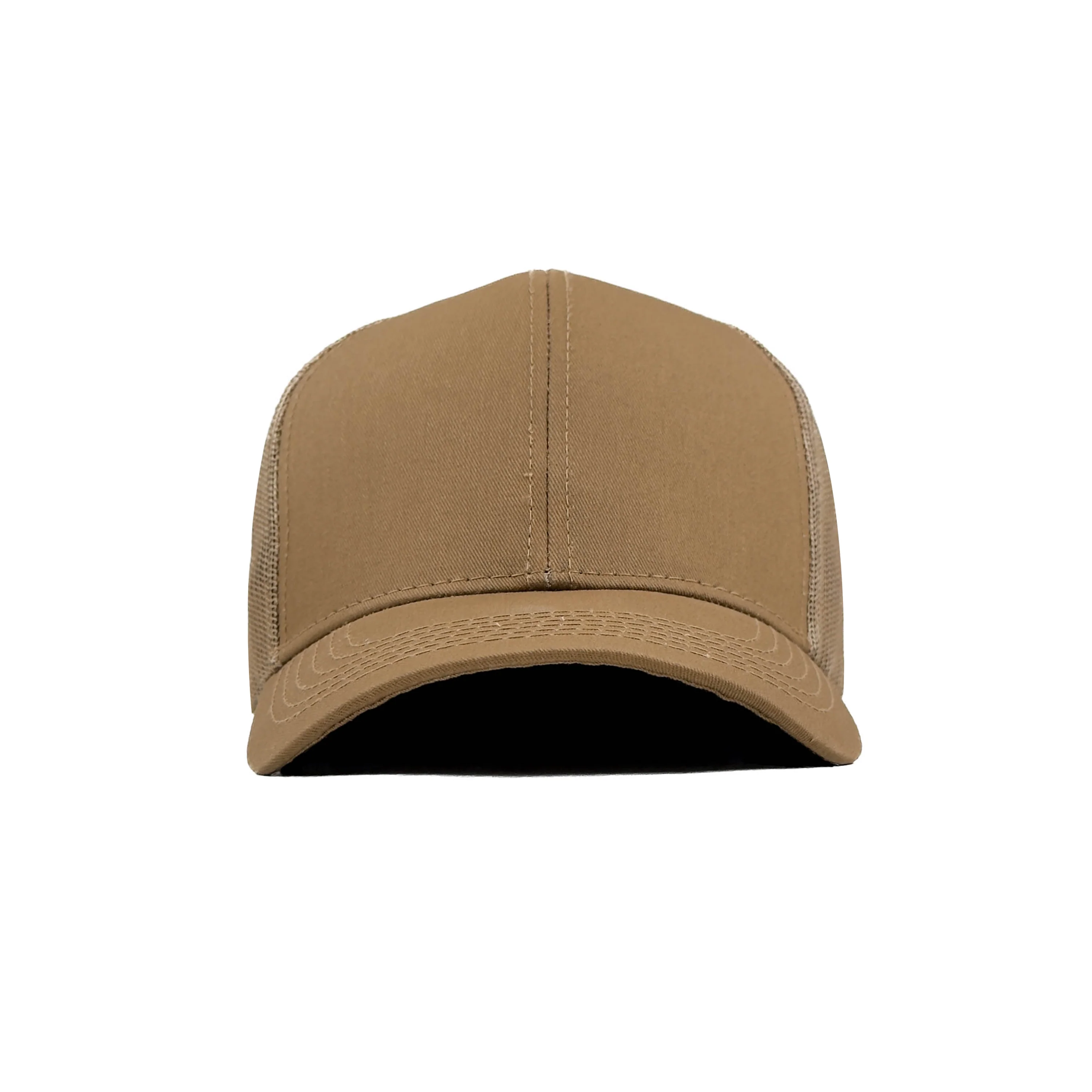 HEAD GEAR SOLID BROWN TRUCKER CAP - Image 4